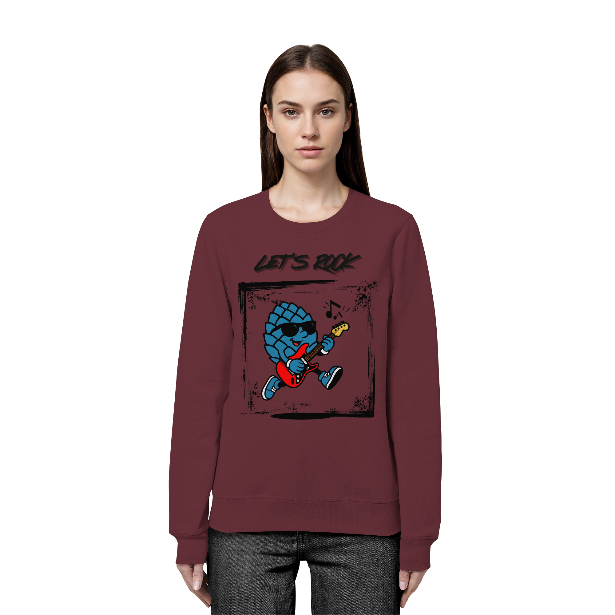 Lets Rock Zirbi - Organic Basic Unisex Sweatshirt