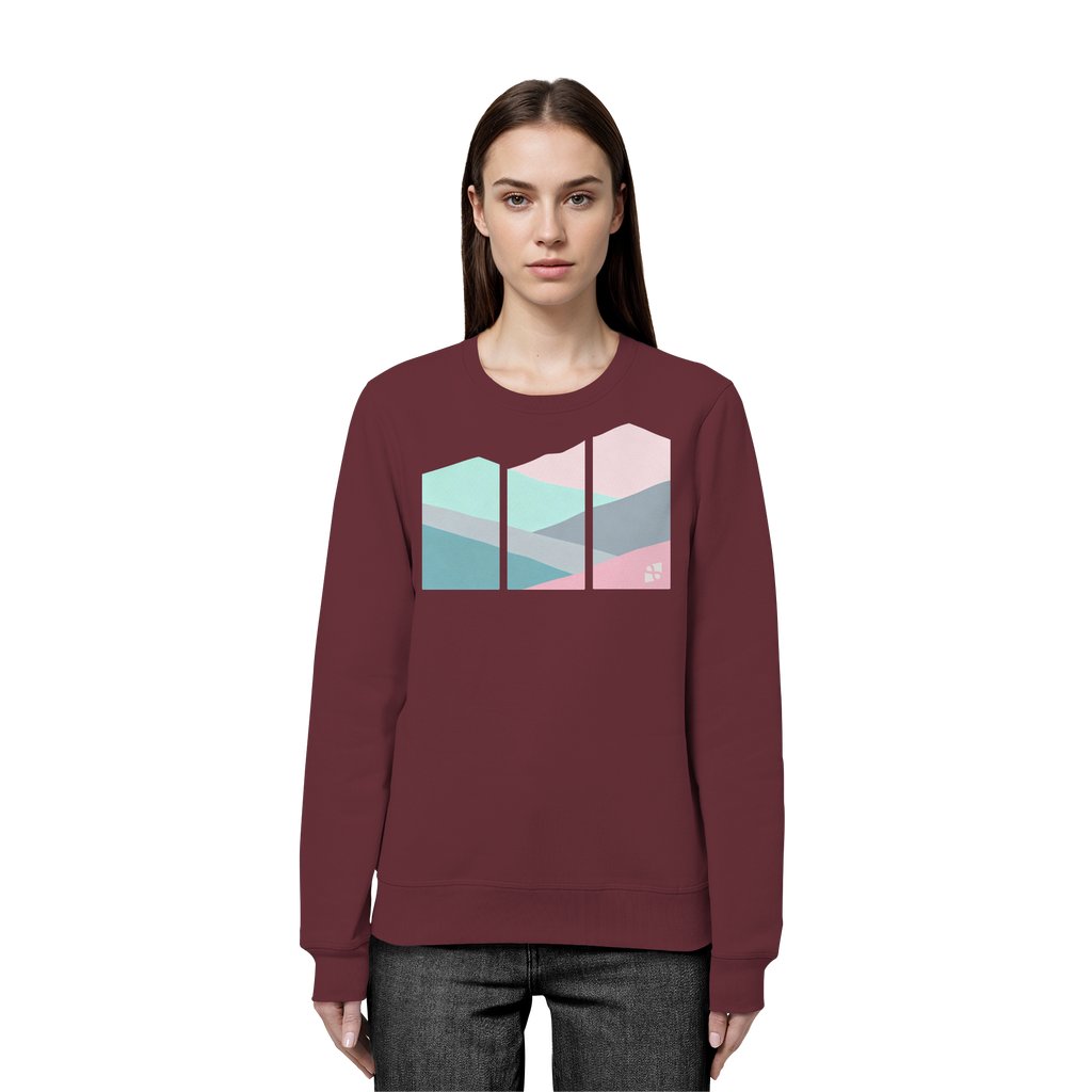 Pastell Mountain - Organic Basic Unisex Sweatshirt