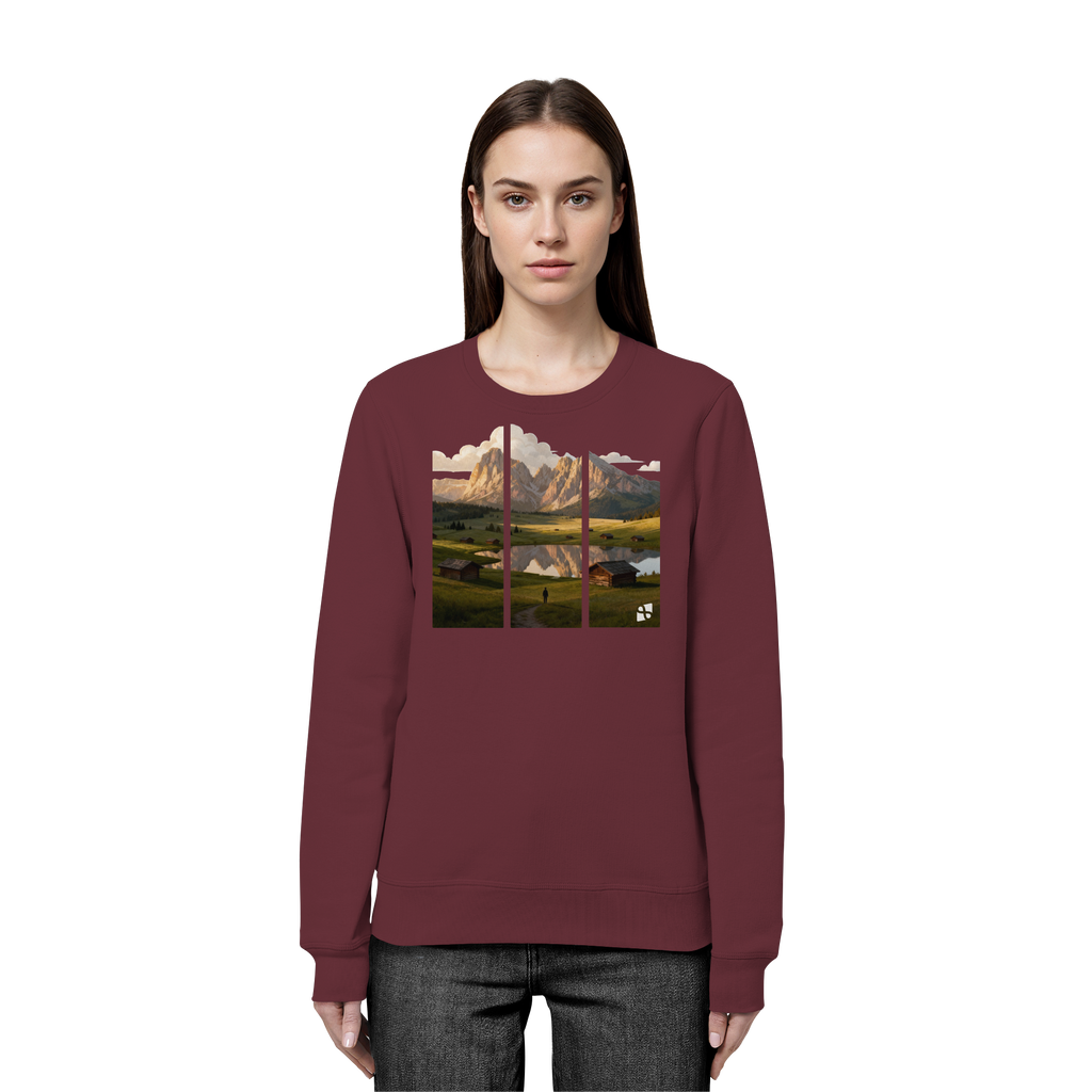 Mountainview - Organic Basic Unisex Sweatshirt