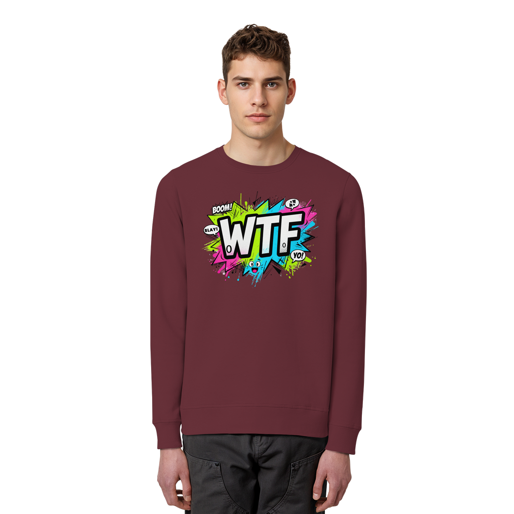 WTF - "Wear The Fair" - Organic Basic Unisex Sweatshirt
