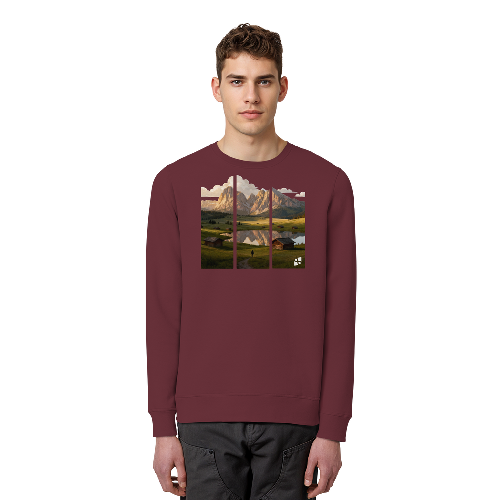 Mountainview - Organic Basic Unisex Sweatshirt