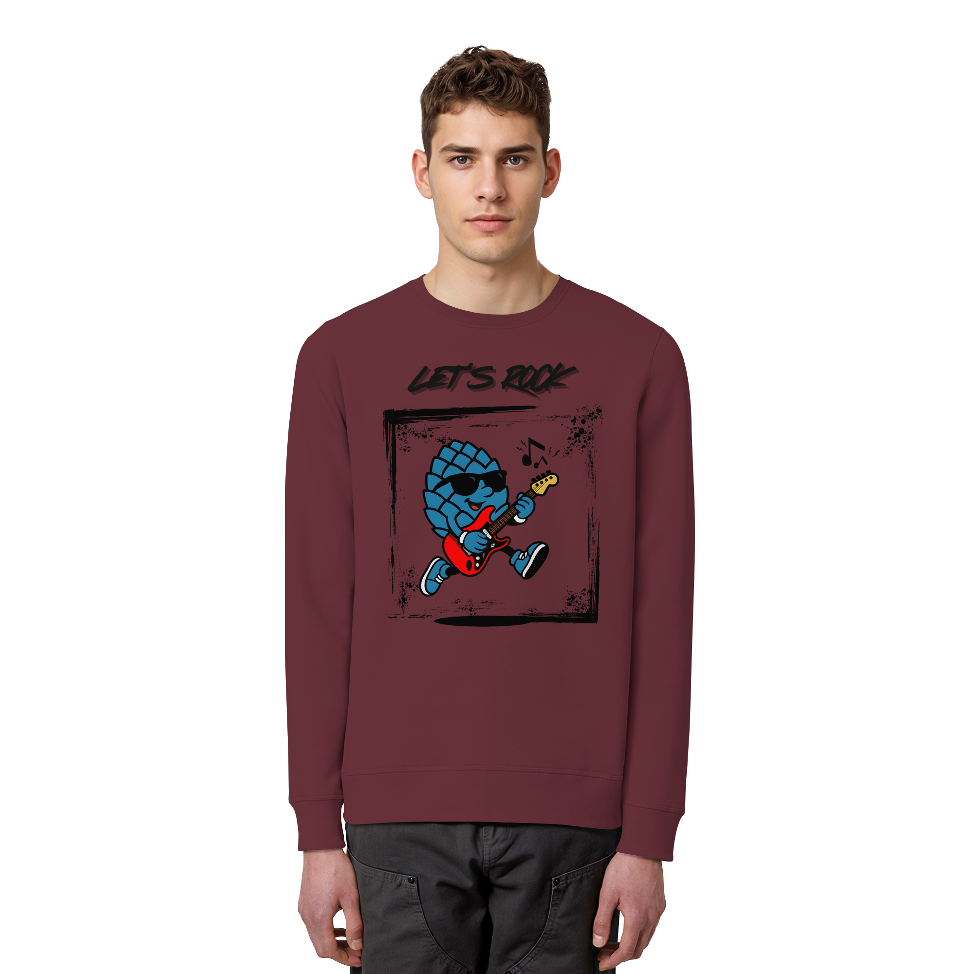 Lets Rock Zirbi - Organic Basic Unisex Sweatshirt