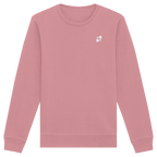 WTF - "Wear The Fair" Print mit besticktem Emblem - Organic Basic Unisex Sweatshirt