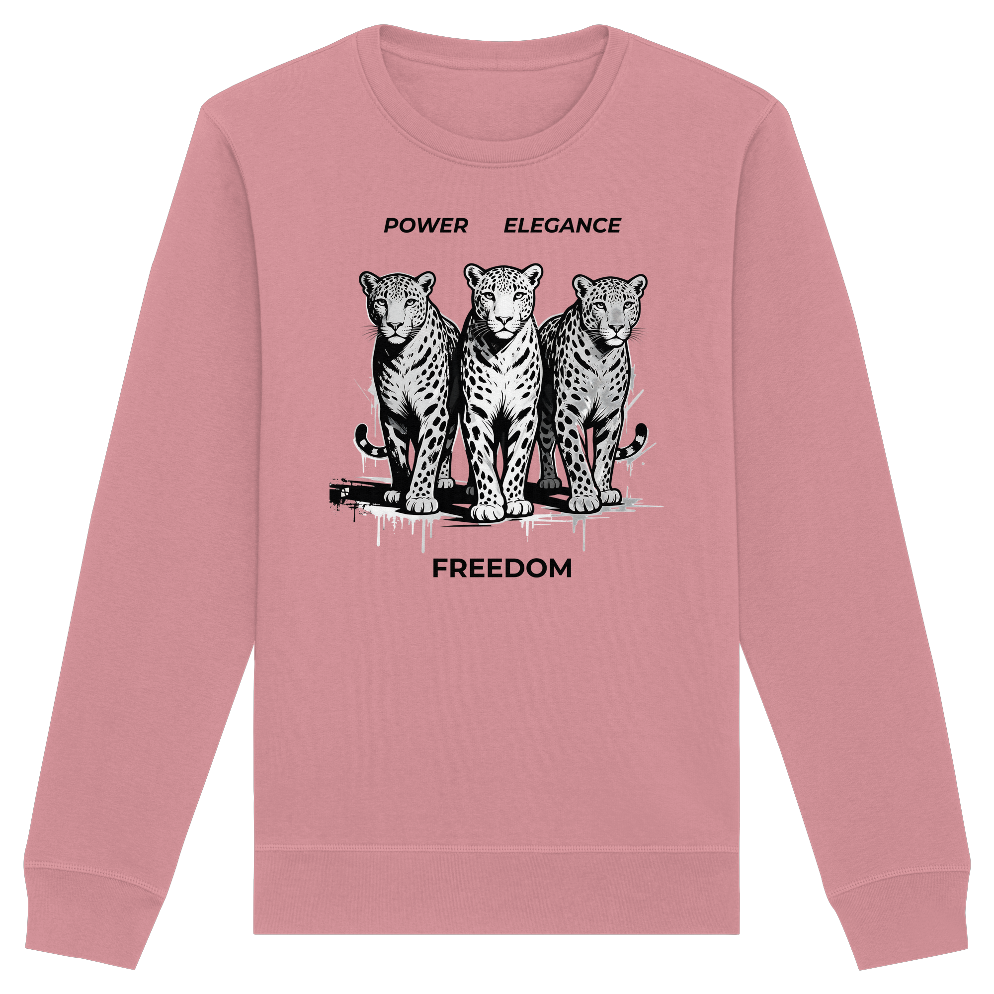 PER Leoparden - Organic Basic Unisex Sweatshirt