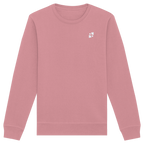 Tannenhäher mit Zirbelnuss + Emblem Stick - Organic Basic Unisex Sweatshirt