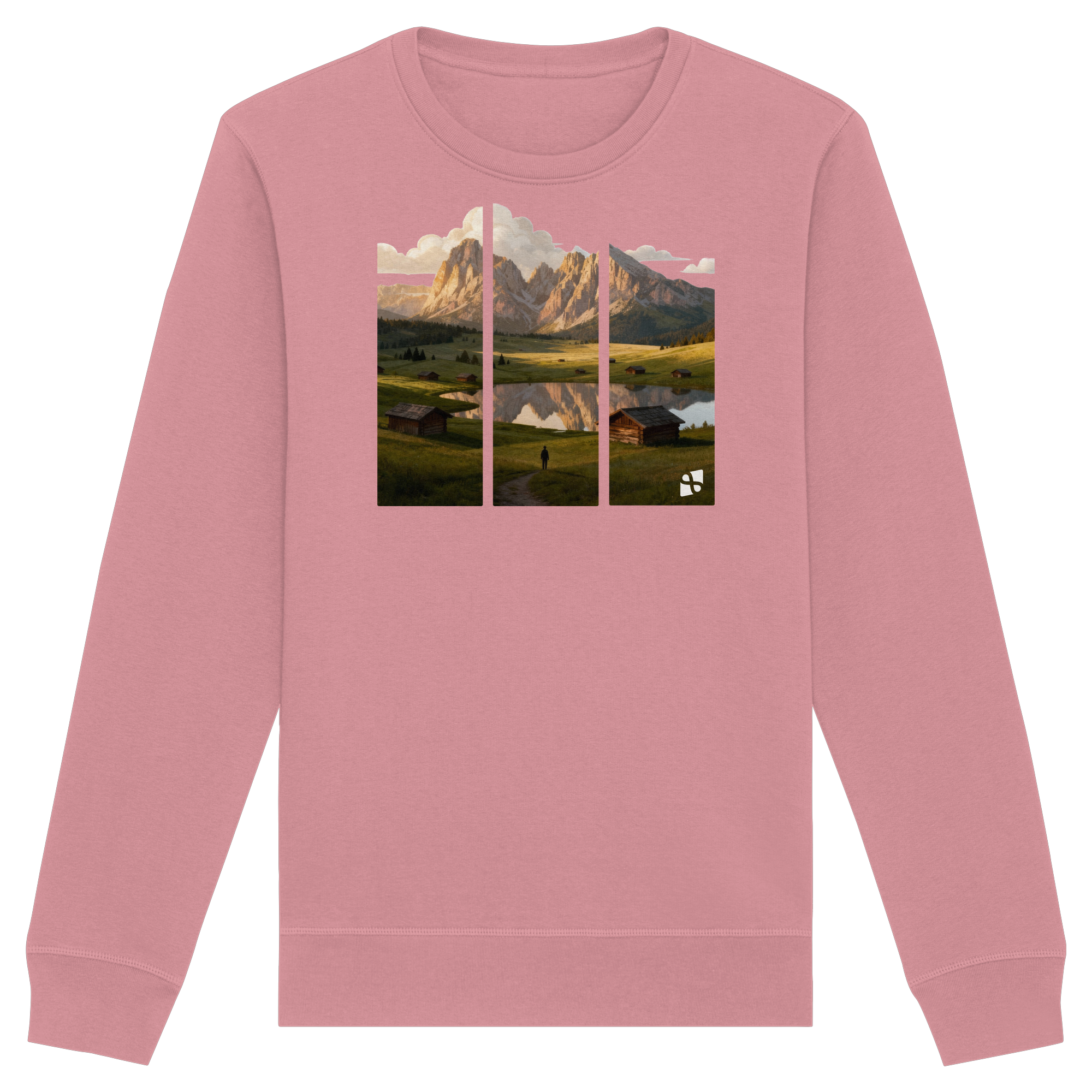 Mountainview - Organic Basic Unisex Sweatshirt