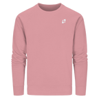 Tannenhäher mit Zirbelnuss + Emblem Stick - Organic Basic Unisex Sweatshirt