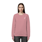 WTF - "Wear The Fair" Print mit besticktem Emblem - Organic Basic Unisex Sweatshirt