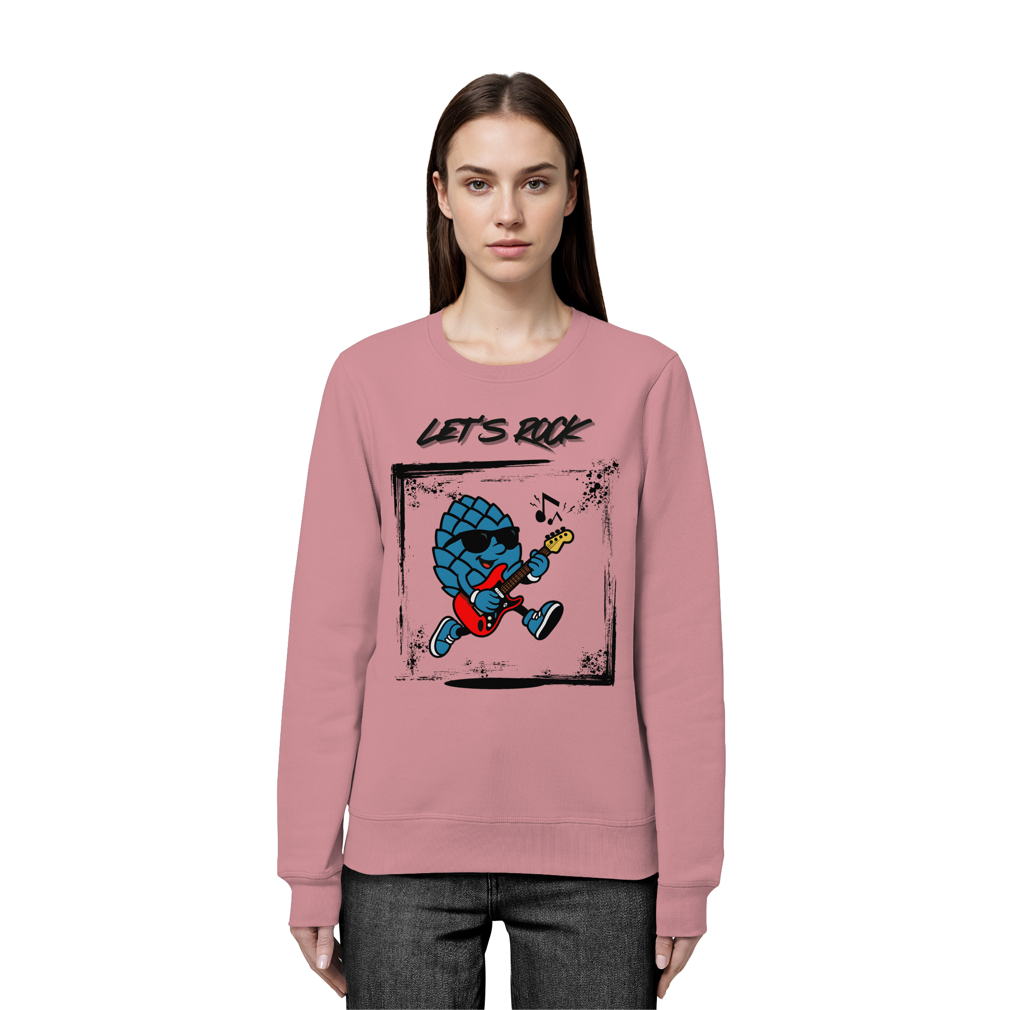 Lets Rock Zirbi - Organic Basic Unisex Sweatshirt