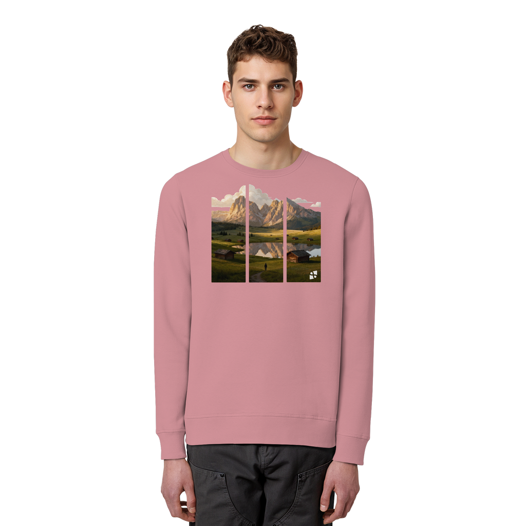 Mountainview - Organic Basic Unisex Sweatshirt