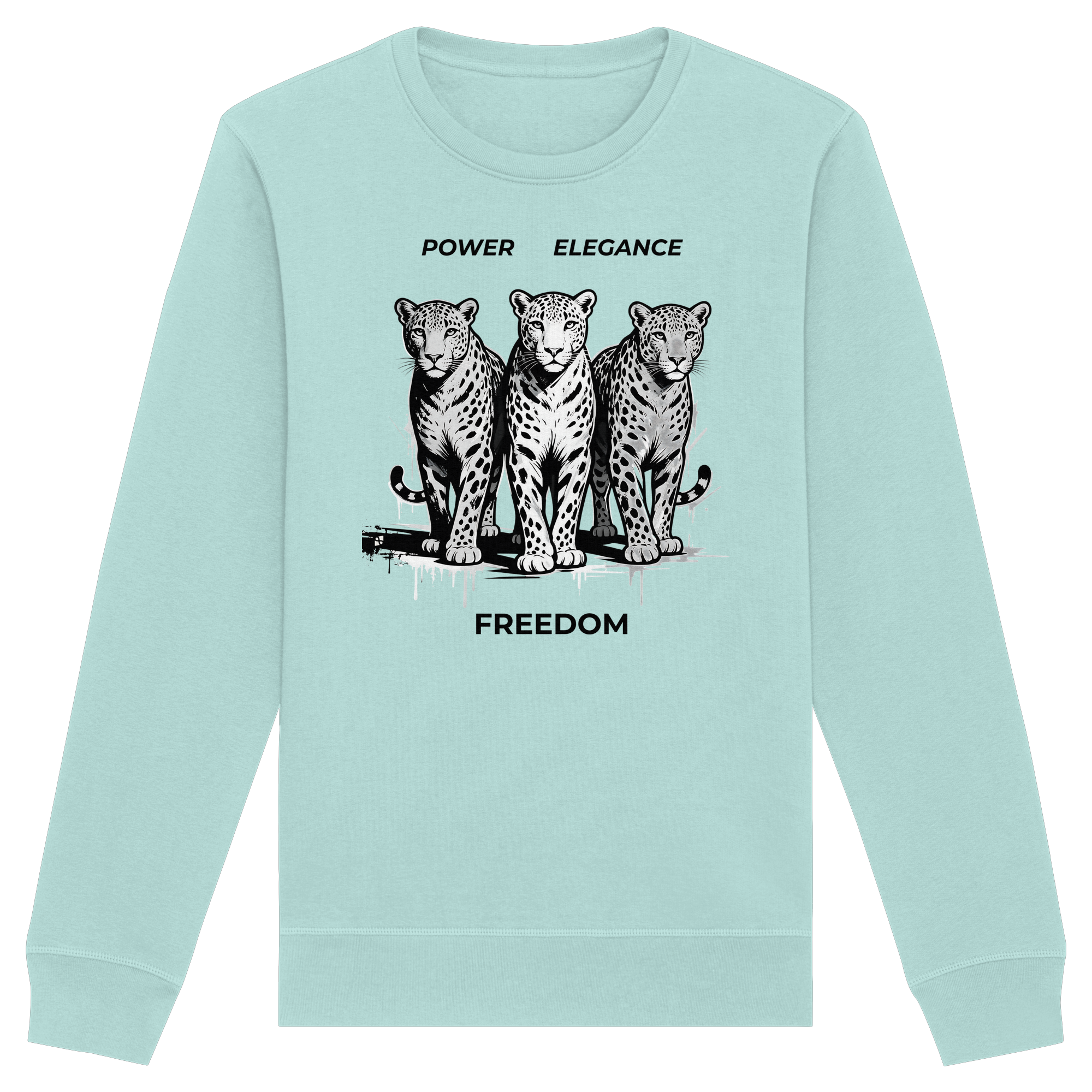PER Leoparden - Organic Basic Unisex Sweatshirt