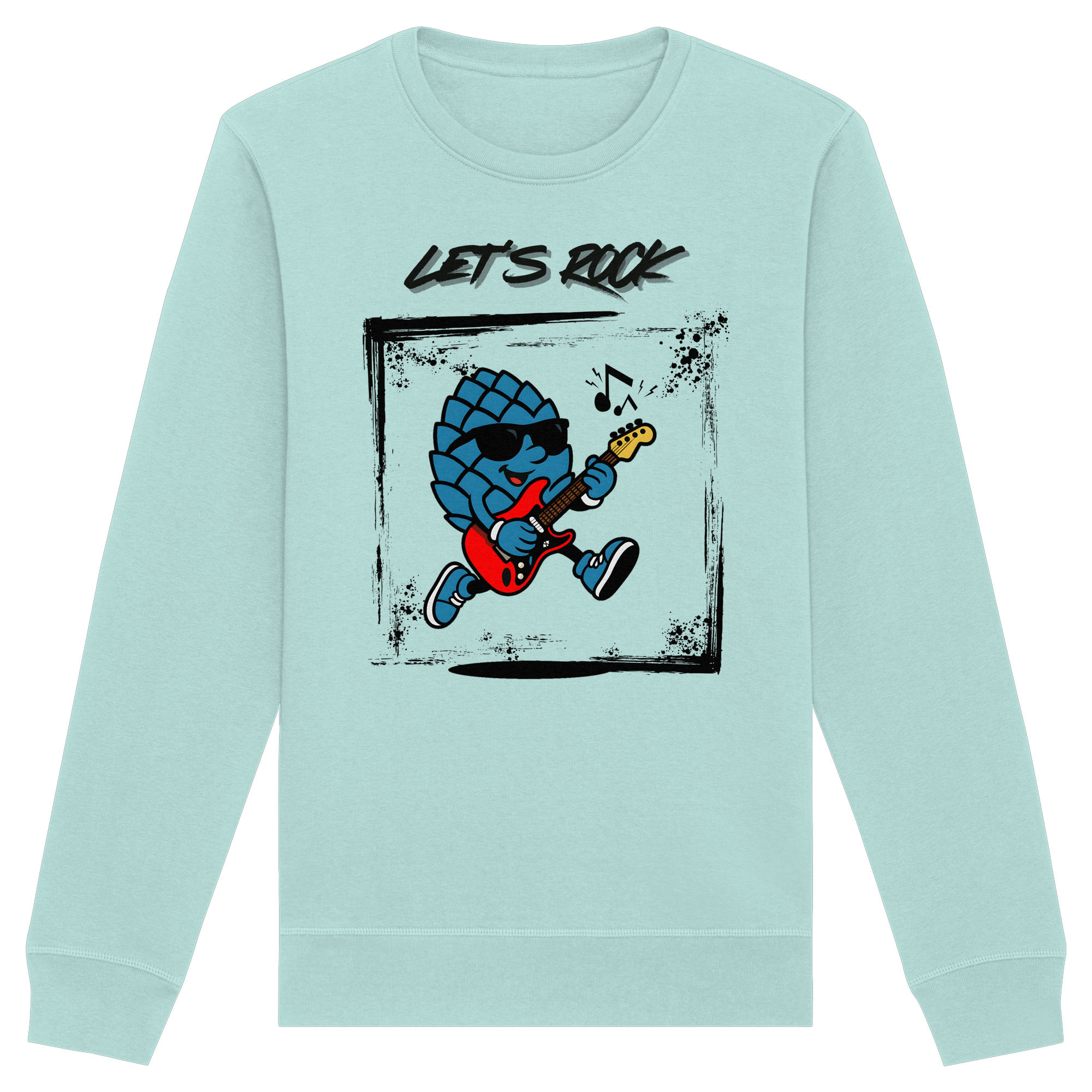 Lets Rock Zirbi - Organic Basic Unisex Sweatshirt