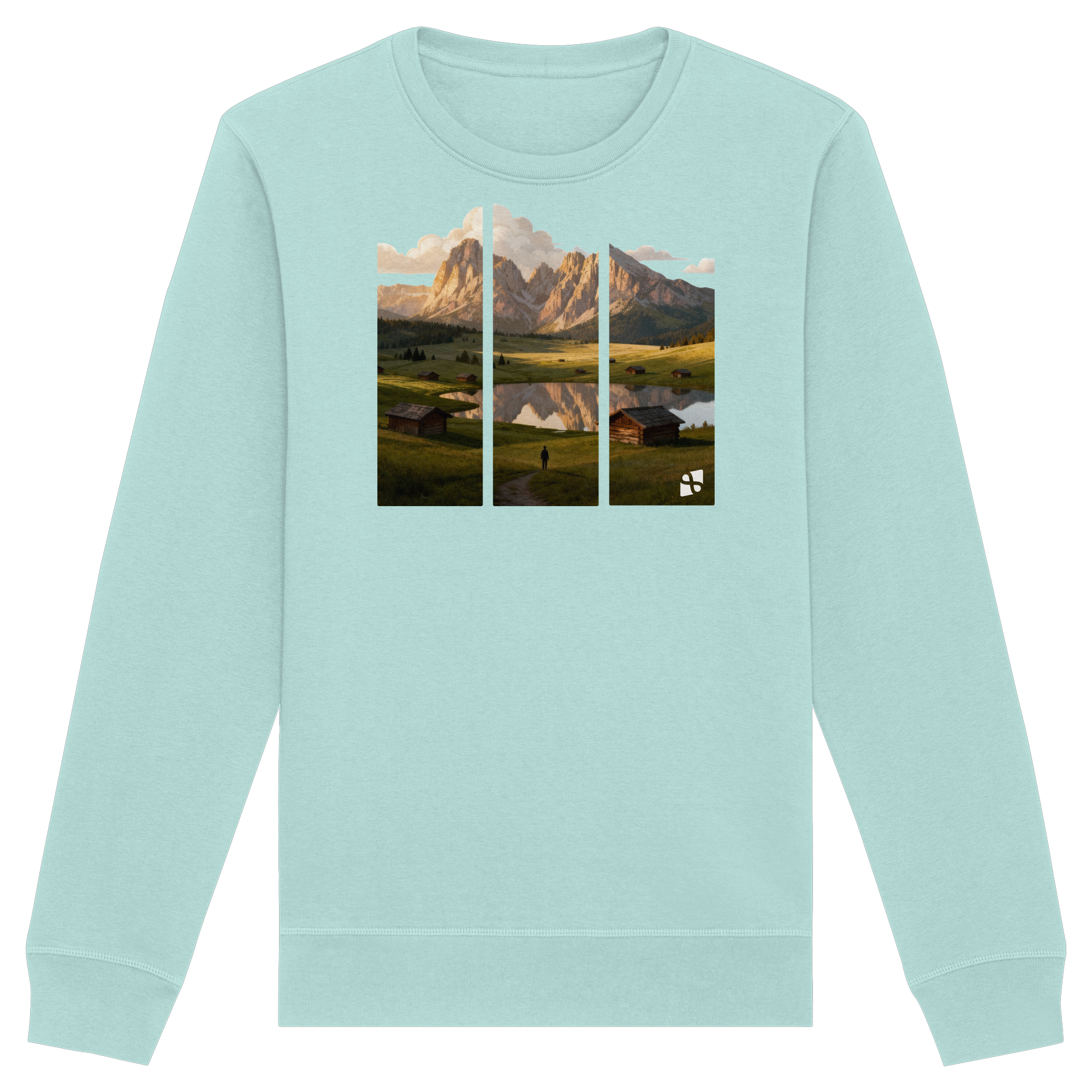 Mountainview - Organic Basic Unisex Sweatshirt