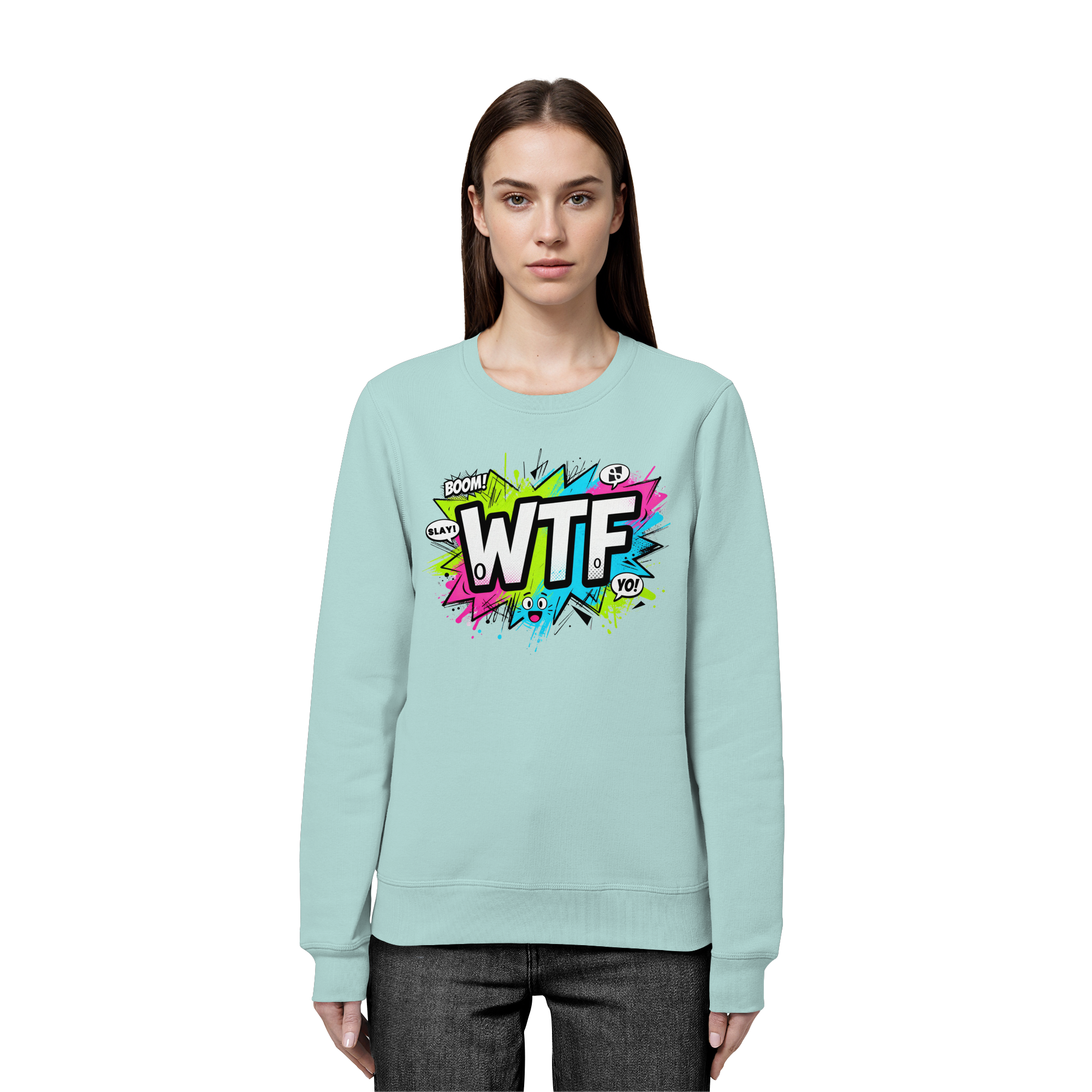 WTF - "Wear The Fair" - Organic Basic Unisex Sweatshirt