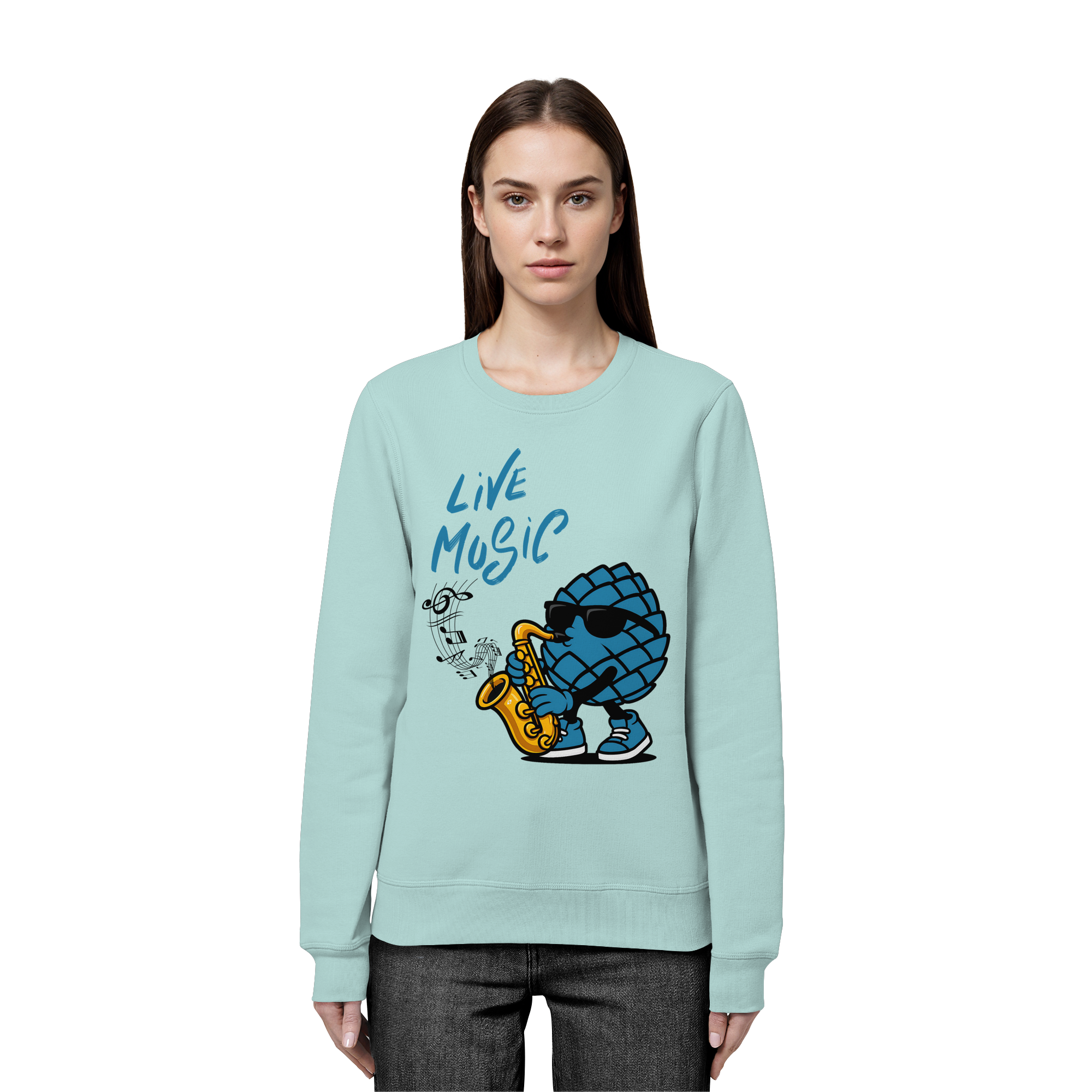 Jazz Zirbi - Organic Basic Unisex Sweatshirt