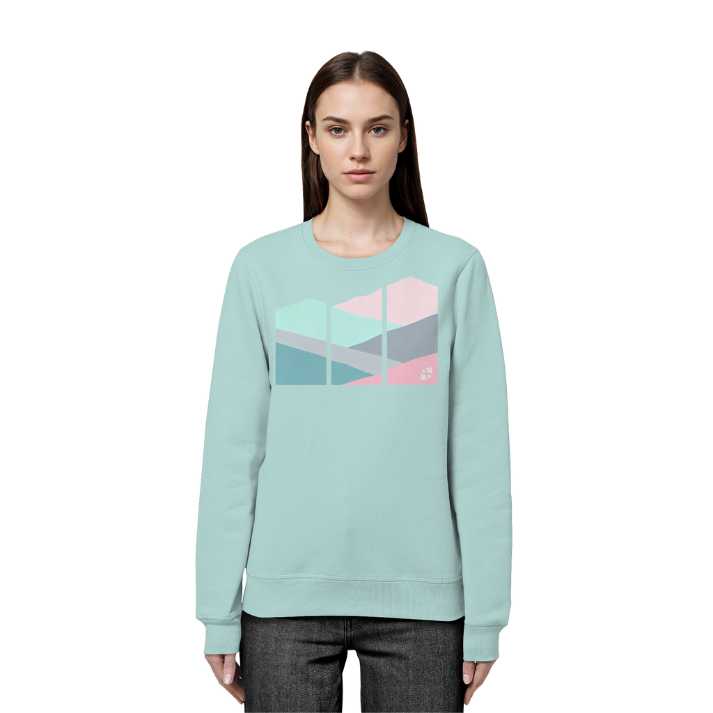 Pastell Mountain - Organic Basic Unisex Sweatshirt