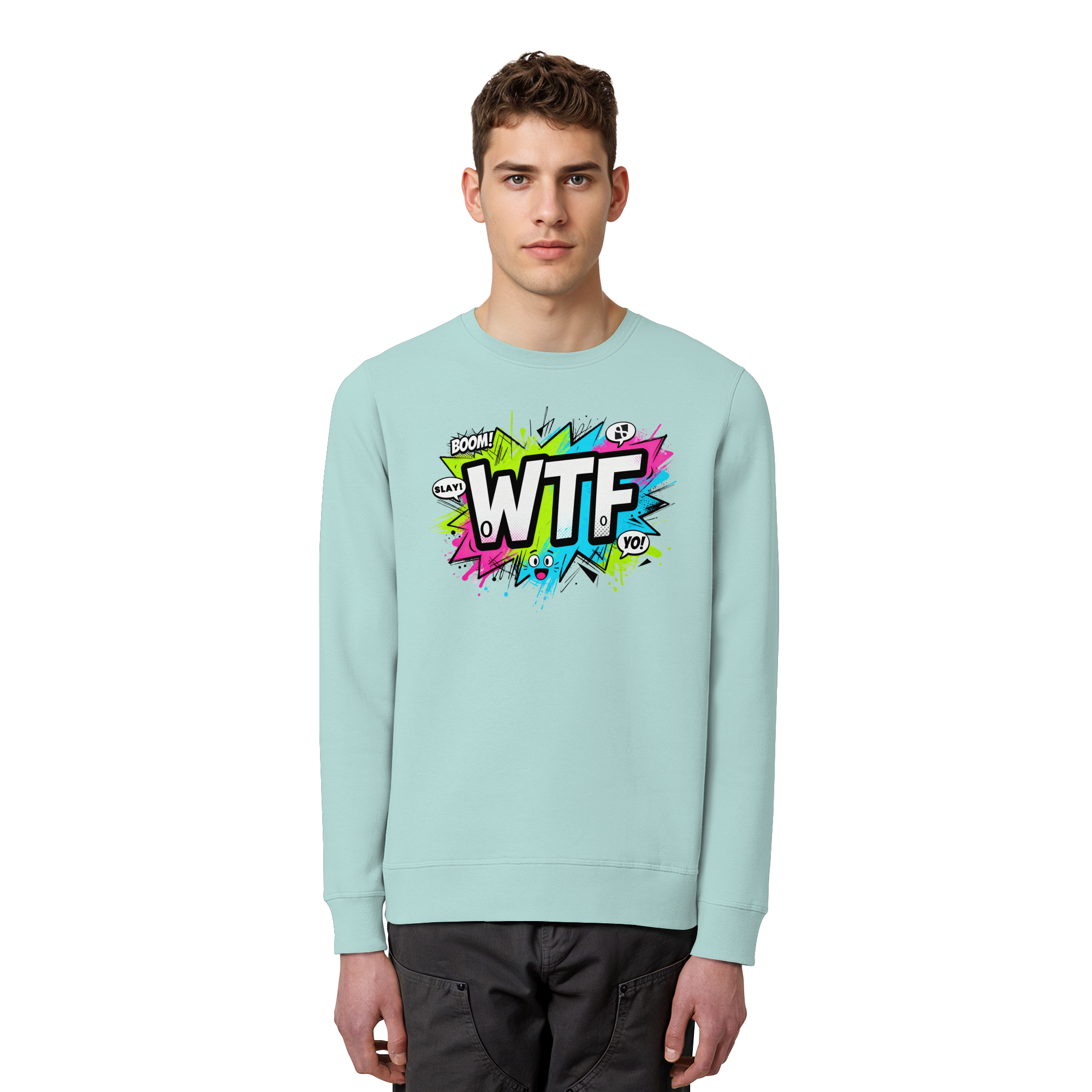 WTF - "Wear The Fair" - Organic Basic Unisex Sweatshirt
