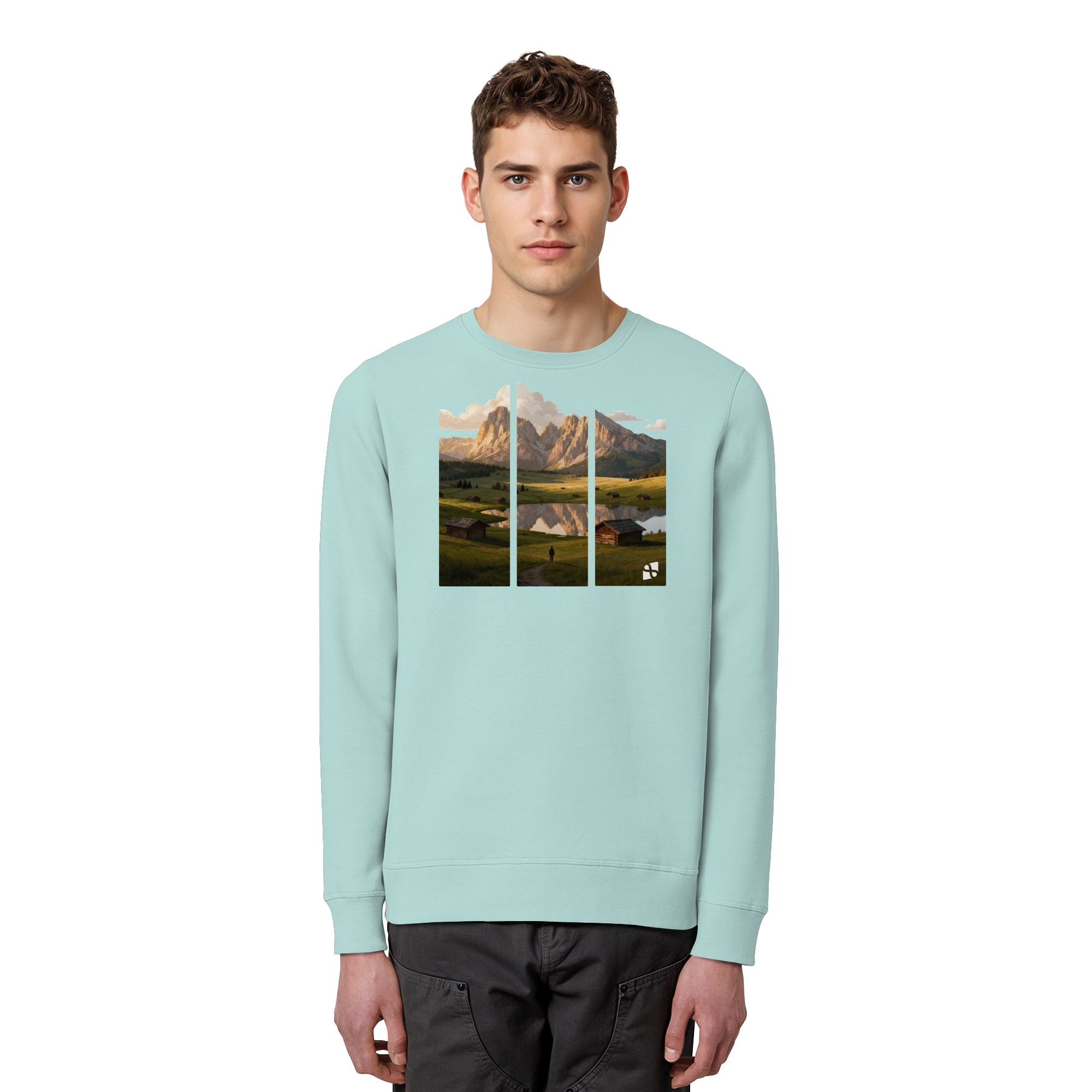 Mountainview - Organic Basic Unisex Sweatshirt