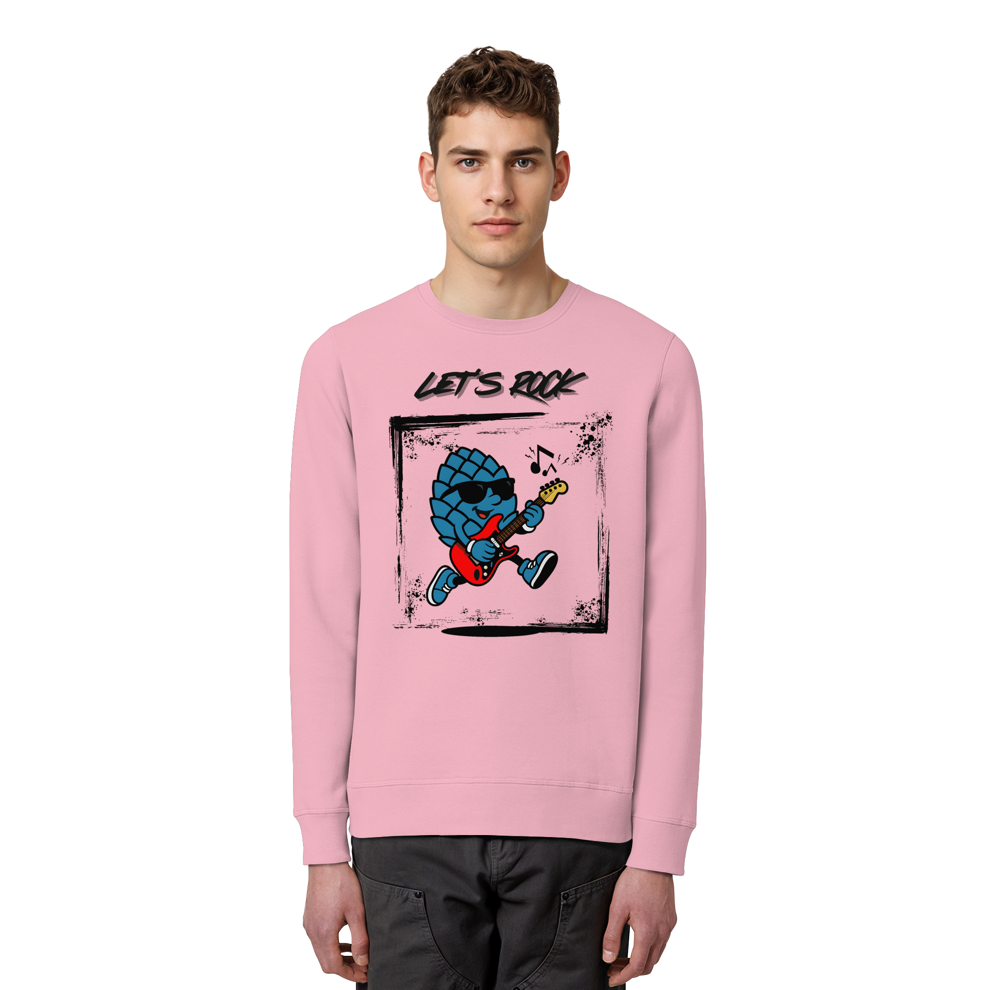 Lets Rock Zirbi - Organic Basic Unisex Sweatshirt