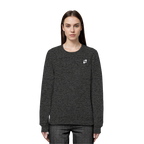 Tannenhäher mit Zirbelnuss + Emblem Stick - Organic Basic Unisex Sweatshirt