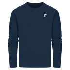 Tannenhäher mit Zirbelnuss + Emblem Stick - Organic Basic Unisex Sweatshirt