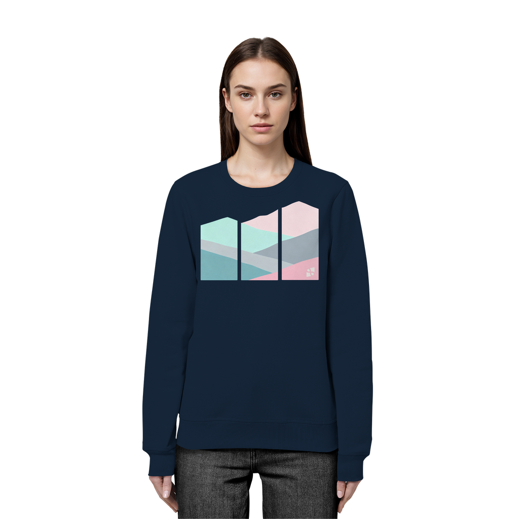 Pastell Mountain - Organic Basic Unisex Sweatshirt