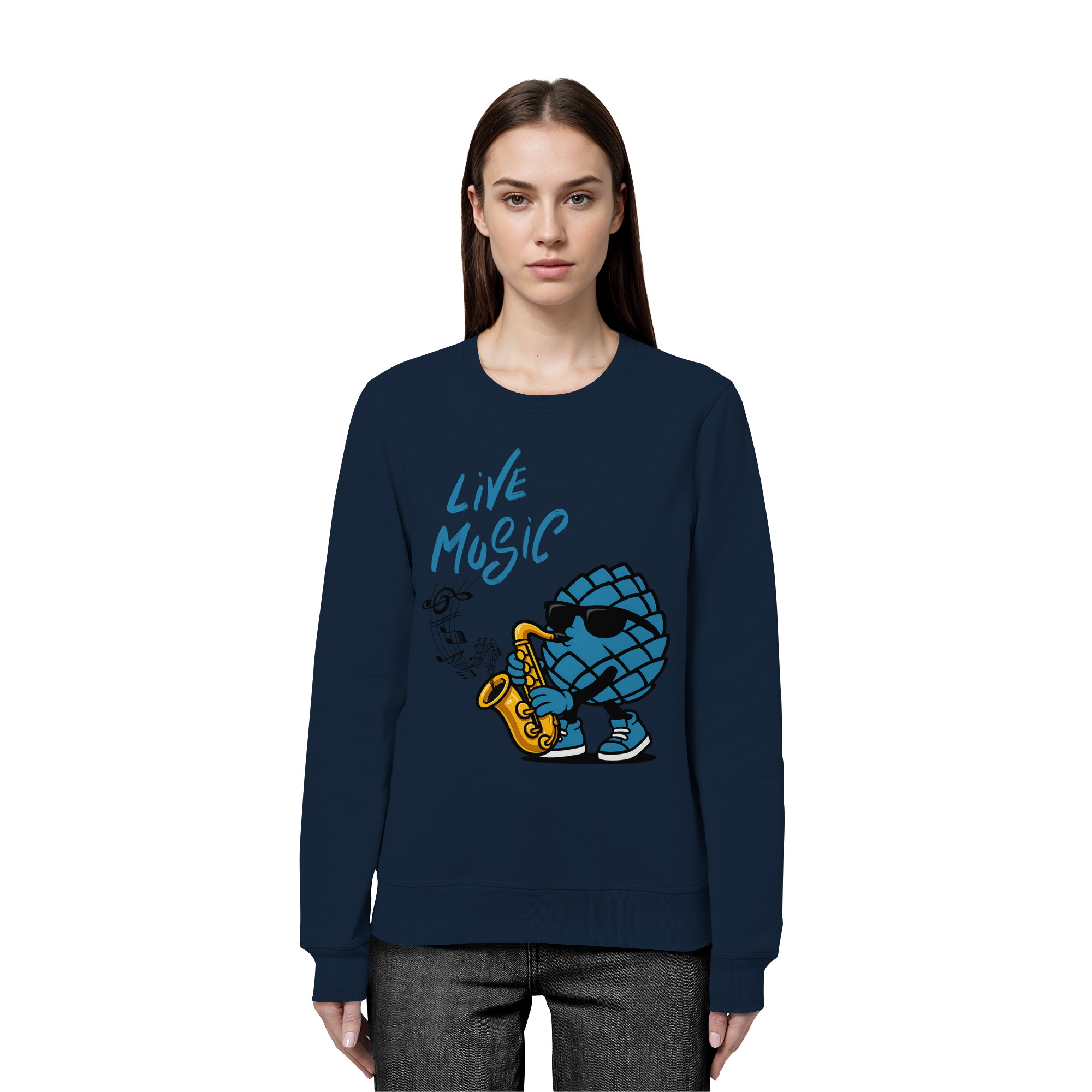 Jazz Zirbi - Organic Basic Unisex Sweatshirt