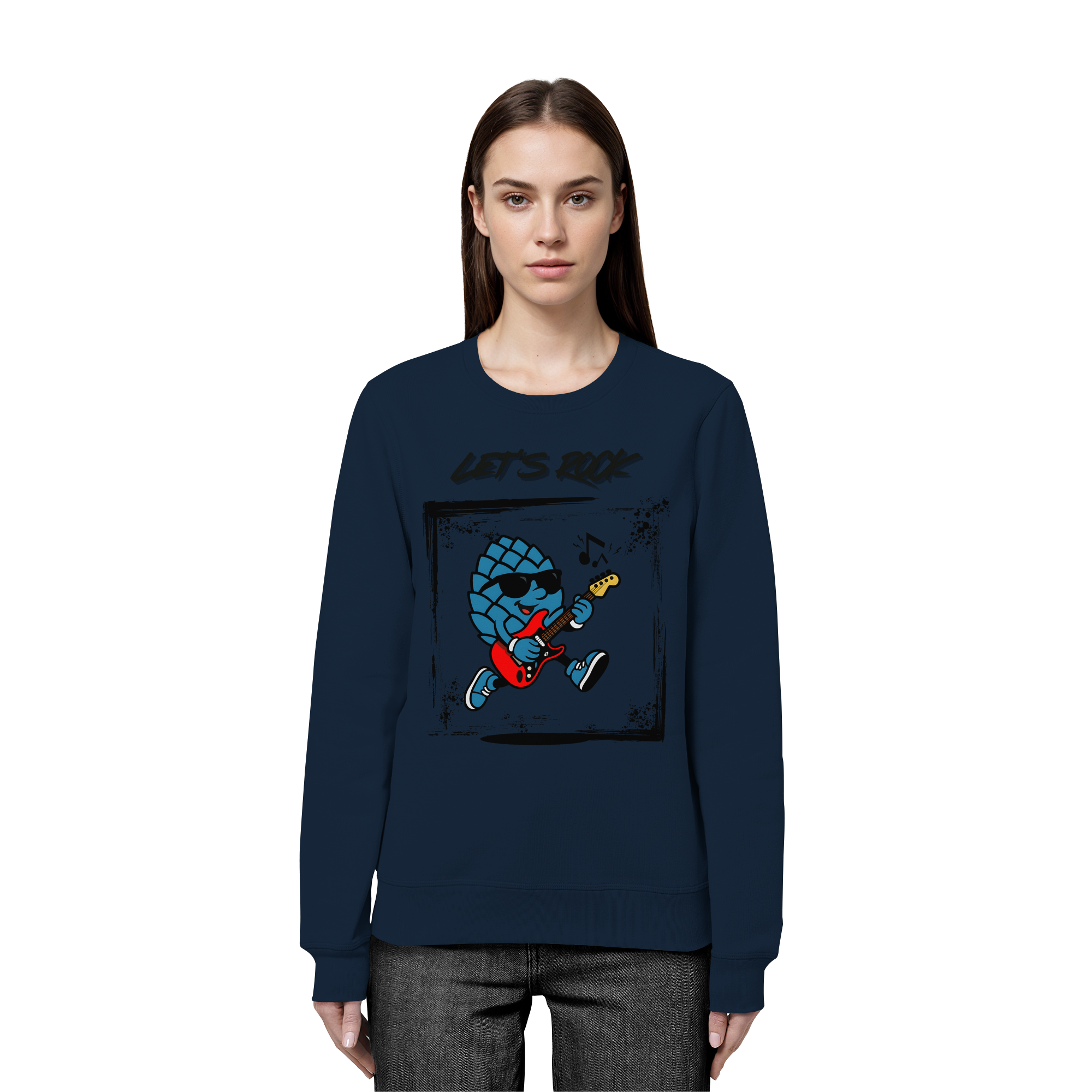 Lets Rock Zirbi - Organic Basic Unisex Sweatshirt