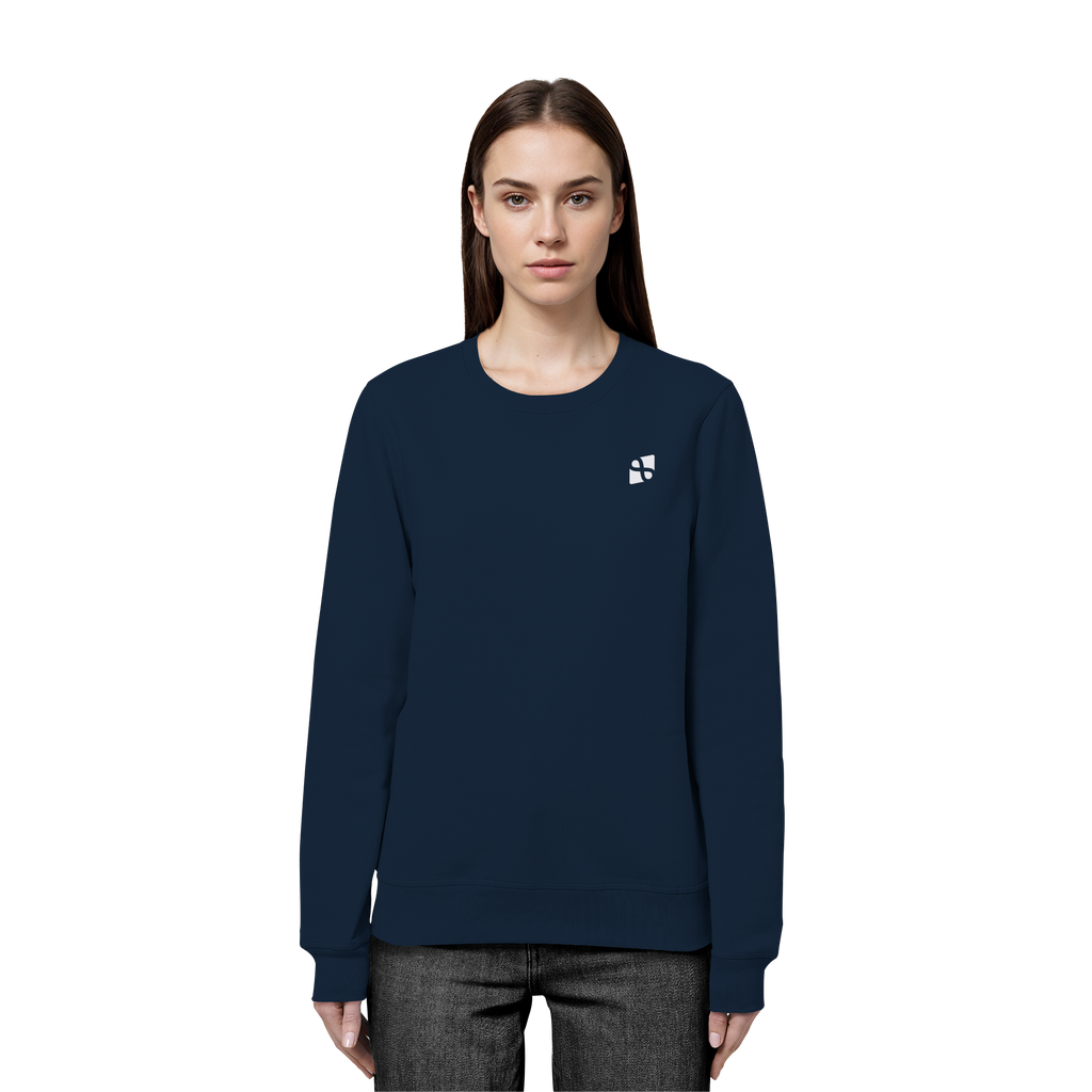 WTF - "Wear The Fair" Print mit besticktem Emblem - Organic Basic Unisex Sweatshirt