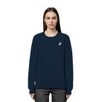 WTF - "Wear The Fair" Print mit besticktem Emblem - Organic Basic Unisex Sweatshirt