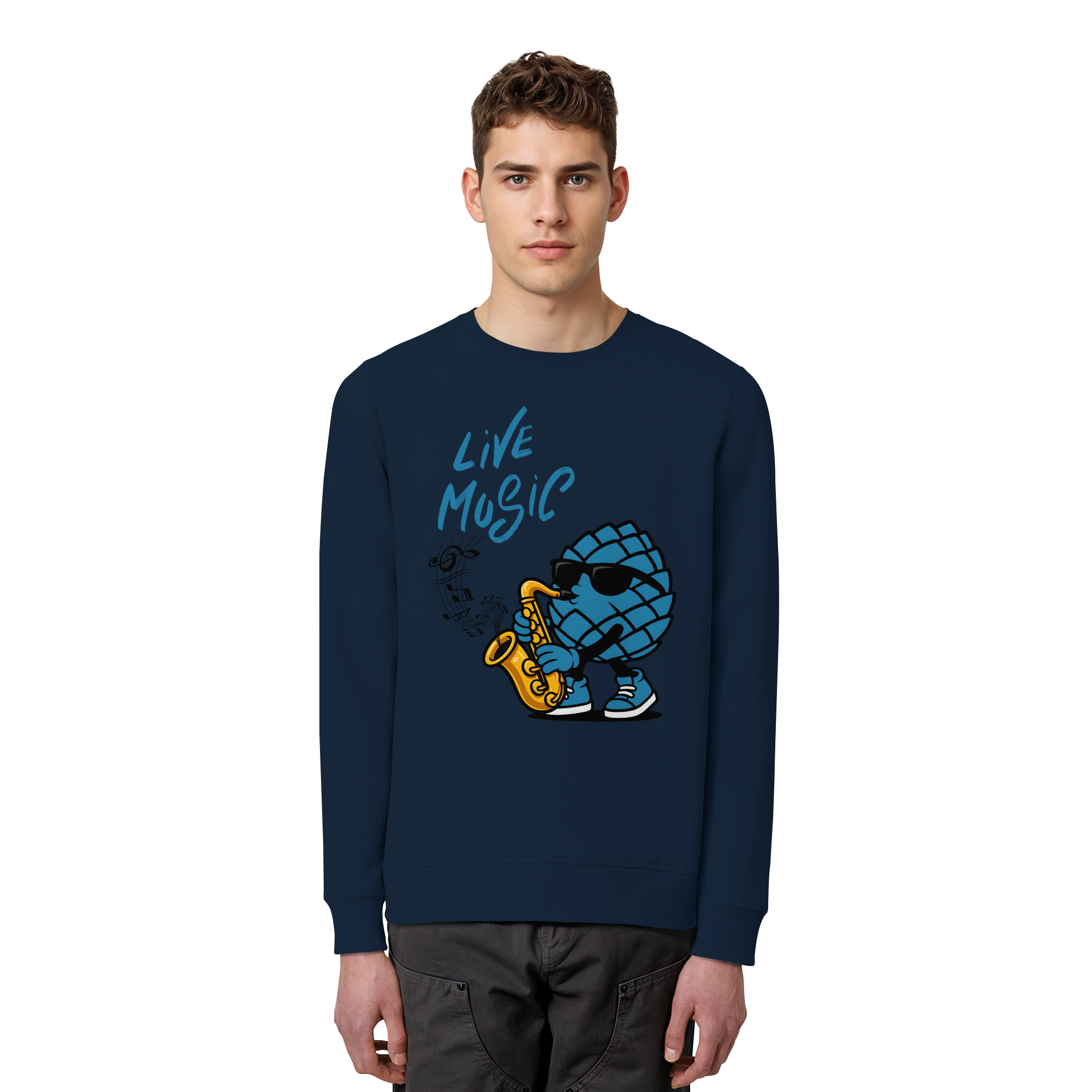 Jazz Zirbi - Organic Basic Unisex Sweatshirt