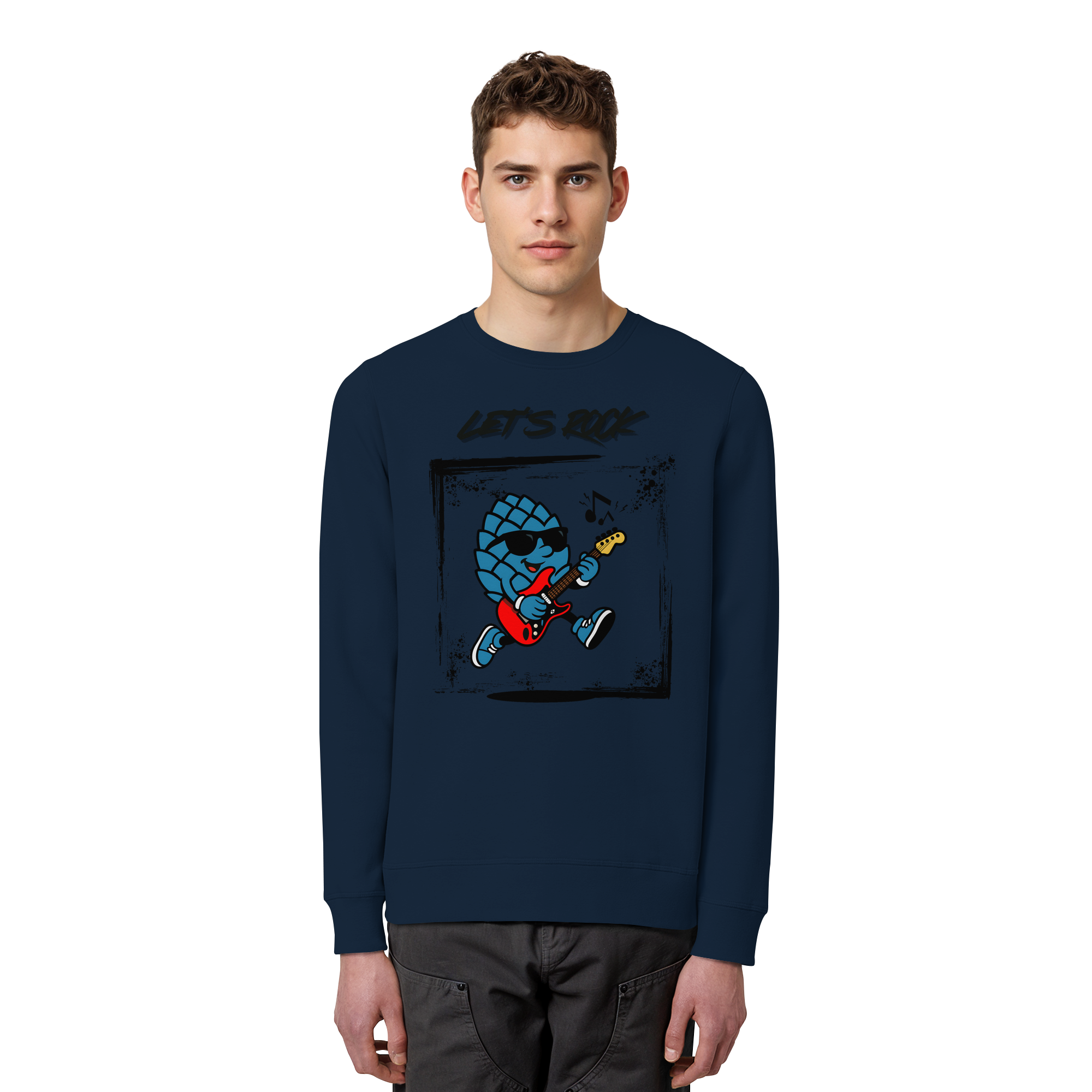 Lets Rock Zirbi - Organic Basic Unisex Sweatshirt