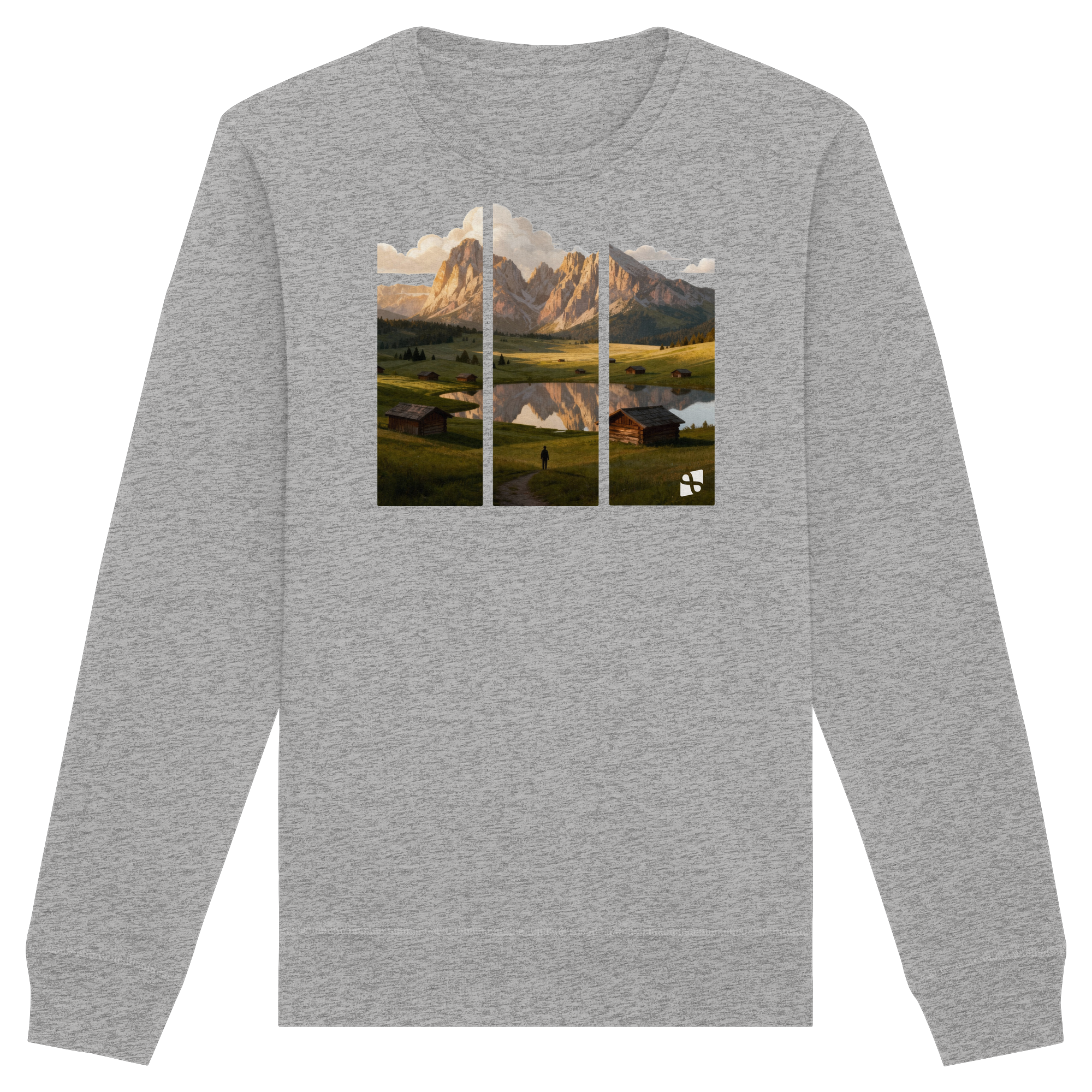Mountainview - Organic Basic Unisex Sweatshirt