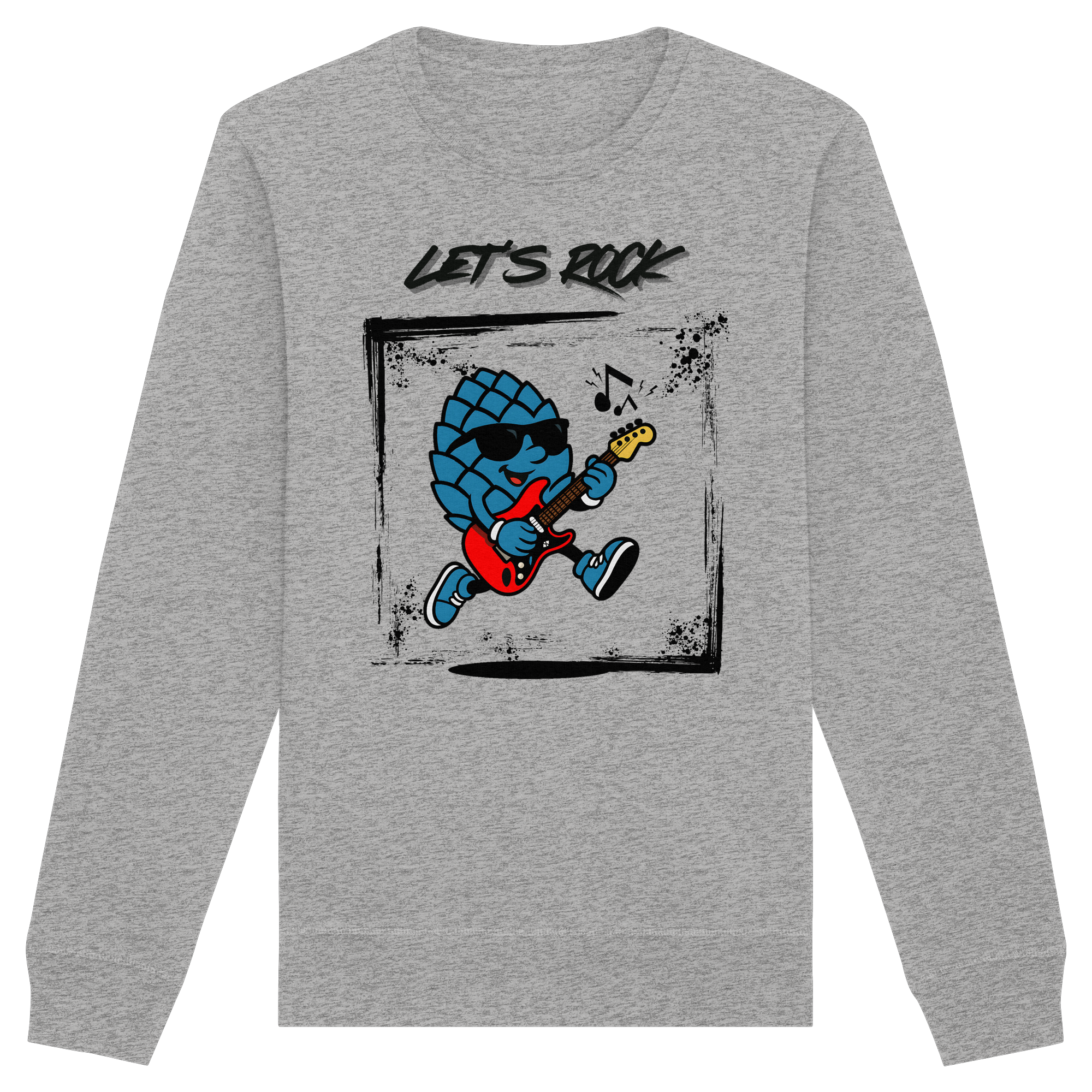 Lets Rock Zirbi - Organic Basic Unisex Sweatshirt