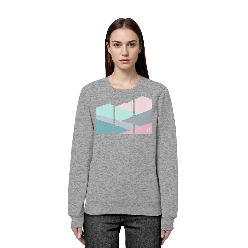 Pastell Mountain - Organic Basic Unisex Sweatshirt