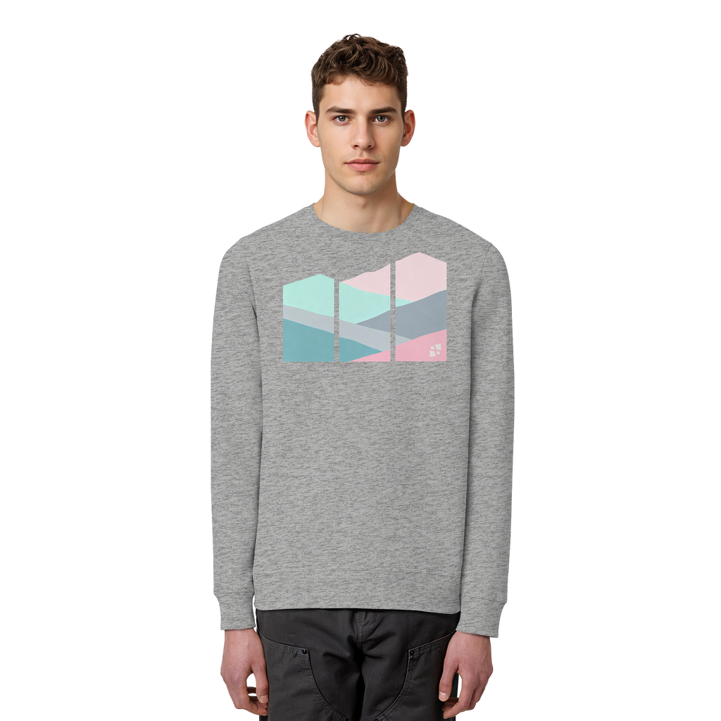 Pastell Mountain - Organic Basic Unisex Sweatshirt