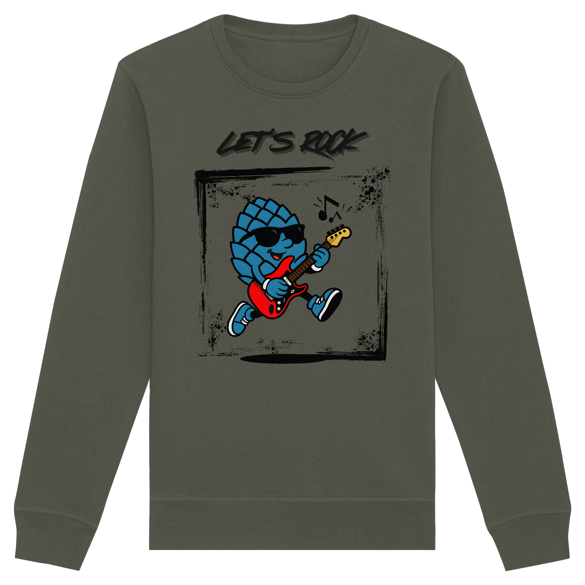 Lets Rock Zirbi - Organic Basic Unisex Sweatshirt
