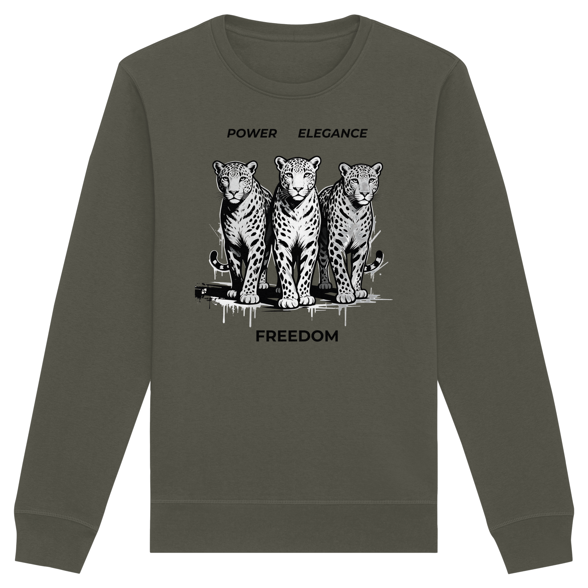 PER Leoparden - Organic Basic Unisex Sweatshirt