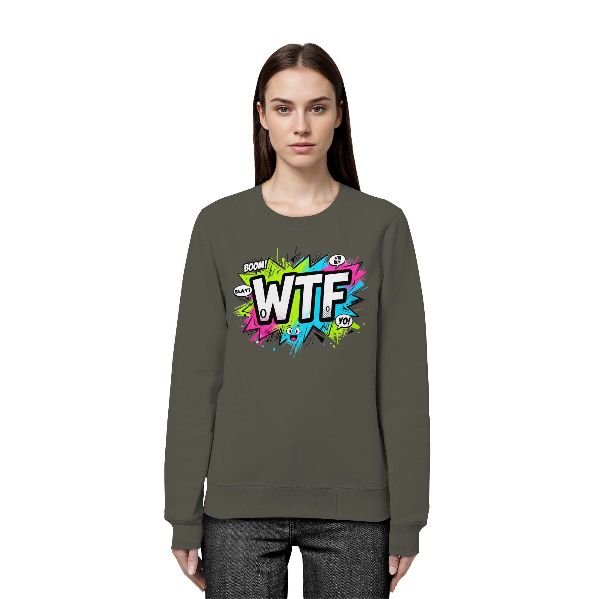 WTF - "Wear The Fair" - Organic Basic Unisex Sweatshirt