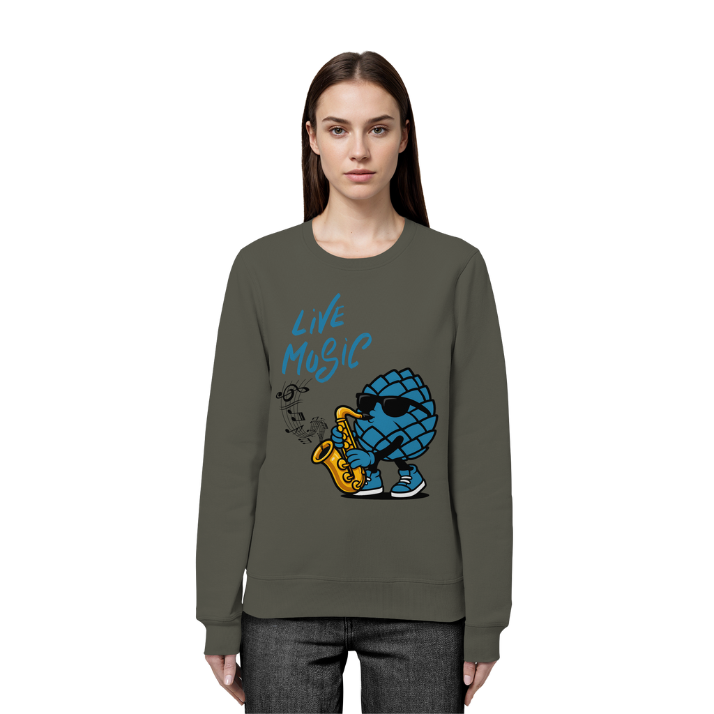 Jazz Zirbi - Organic Basic Unisex Sweatshirt