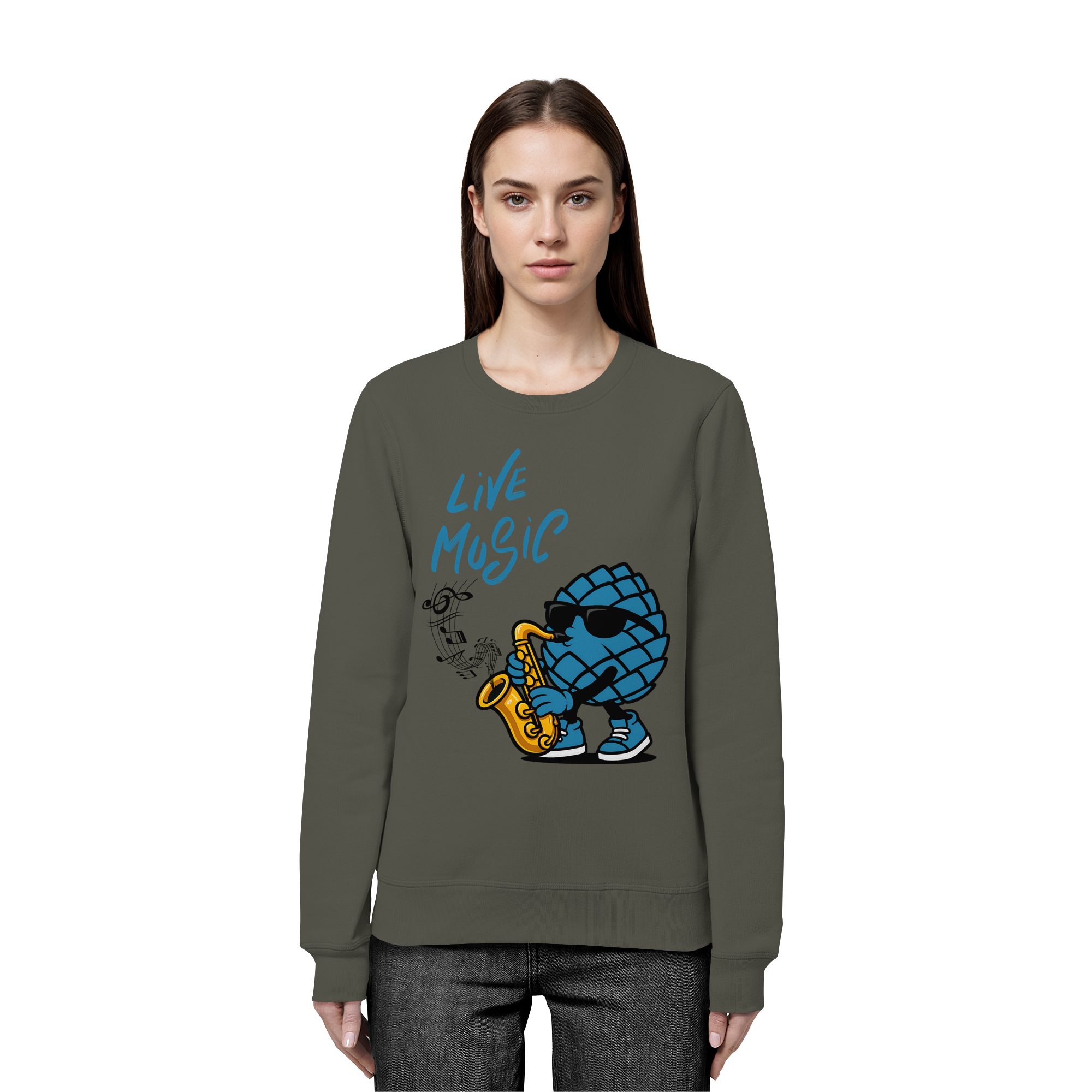 Jazz Zirbi - Organic Basic Unisex Sweatshirt