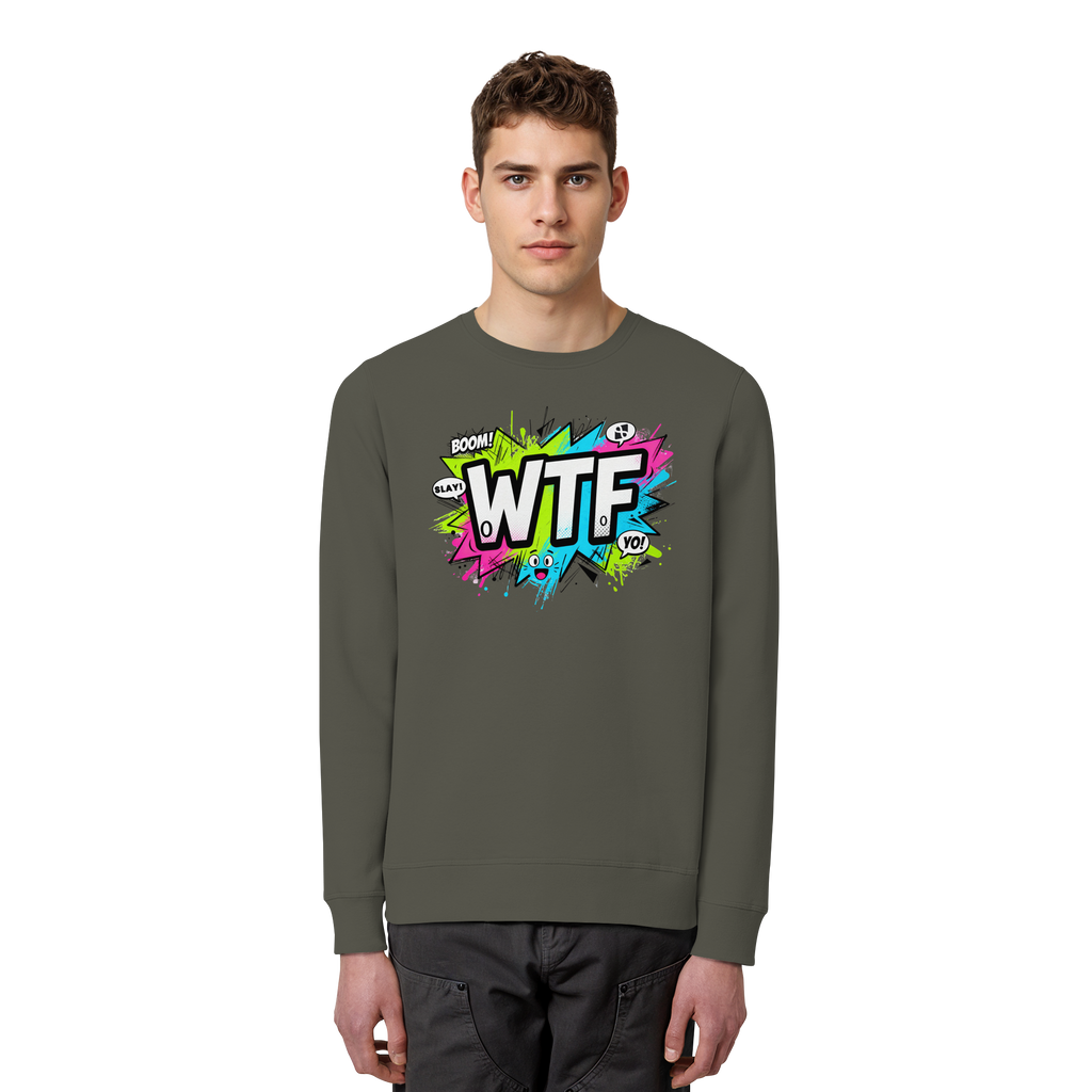 WTF - "Wear The Fair" - Organic Basic Unisex Sweatshirt