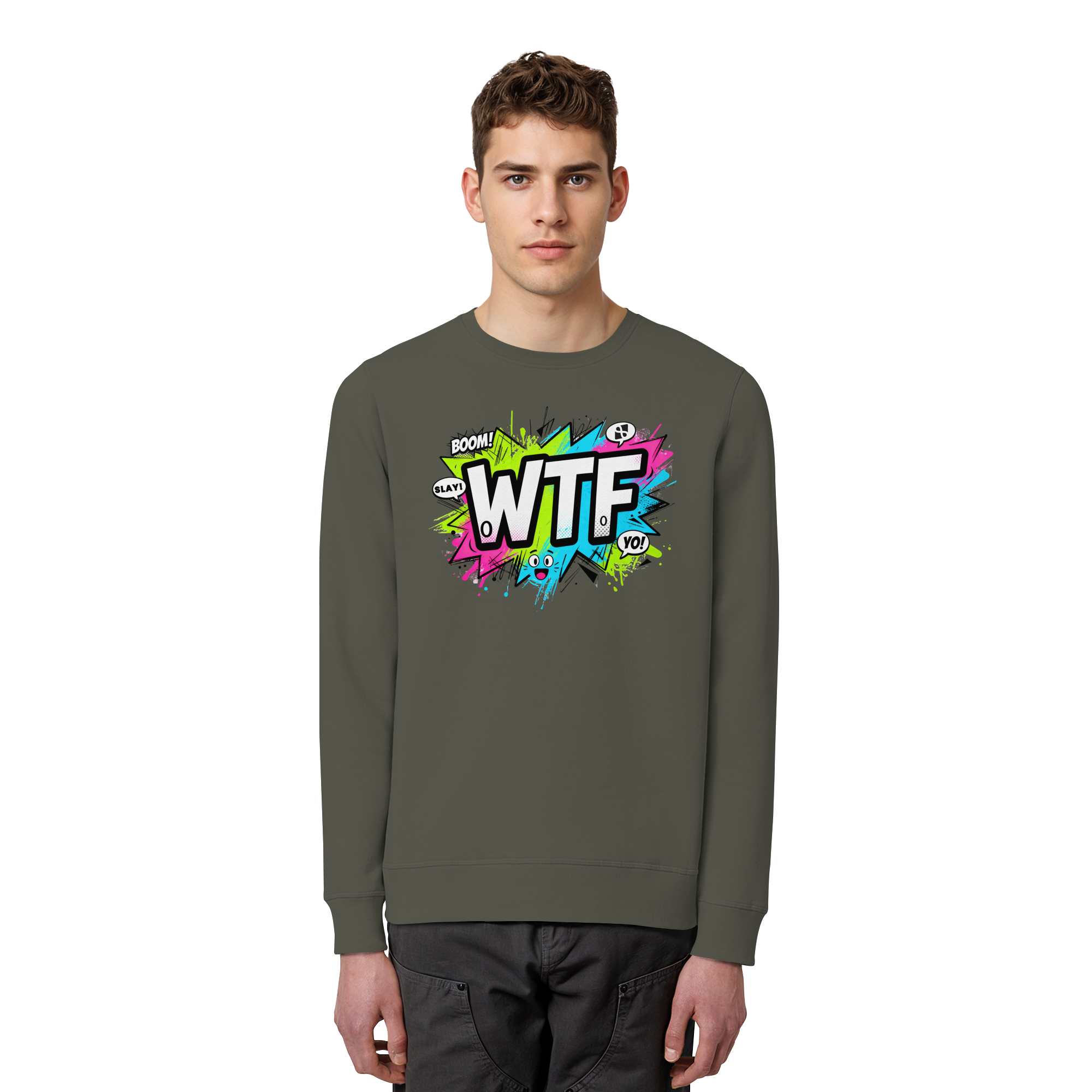 WTF - "Wear The Fair" - Organic Basic Unisex Sweatshirt