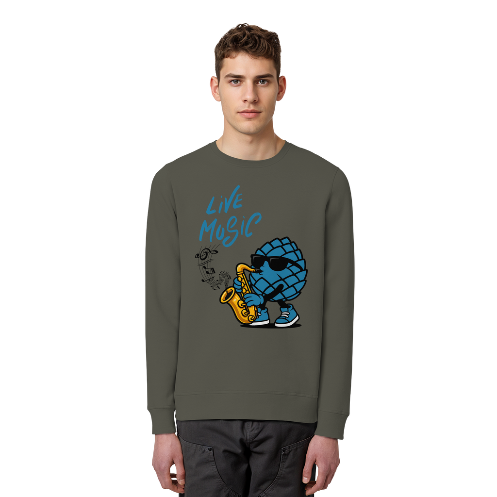 Jazz Zirbi - Organic Basic Unisex Sweatshirt