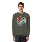 Die vier Stadtaffen - Organic Basic Unisex Sweatshirt