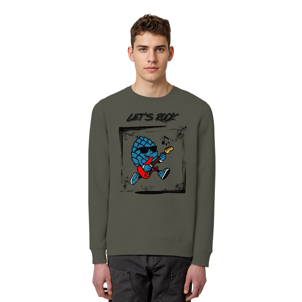 Lets Rock Zirbi - Organic Basic Unisex Sweatshirt