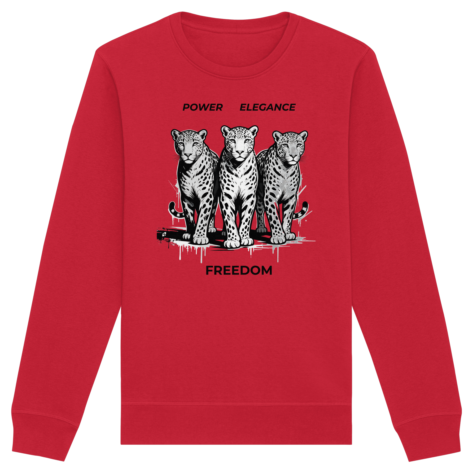 PER Leoparden - Organic Basic Unisex Sweatshirt