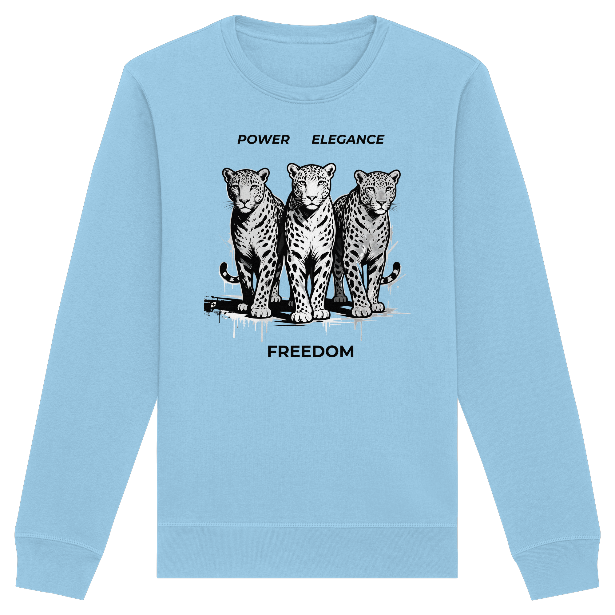 PER Leoparden - Organic Basic Unisex Sweatshirt