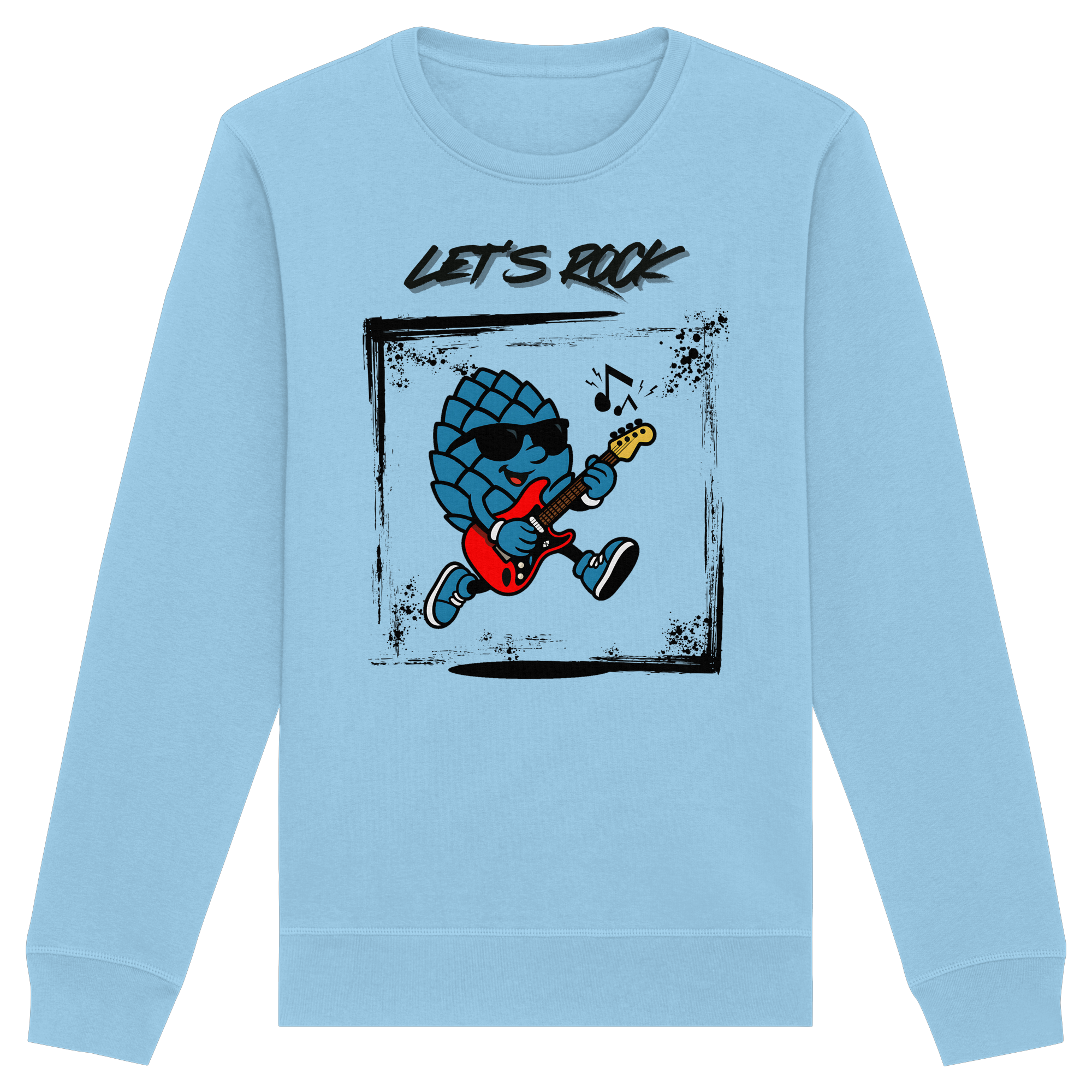 Lets Rock Zirbi - Organic Basic Unisex Sweatshirt