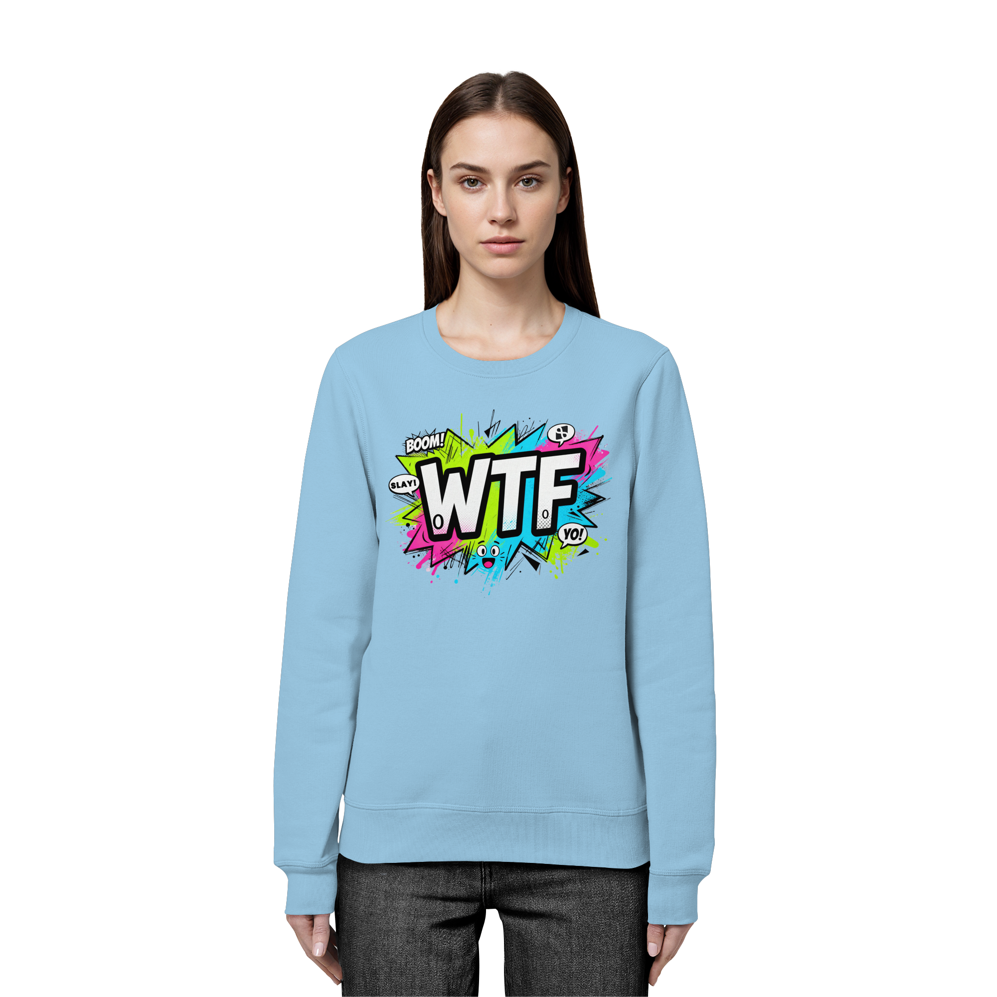 WTF - "Wear The Fair" - Organic Basic Unisex Sweatshirt